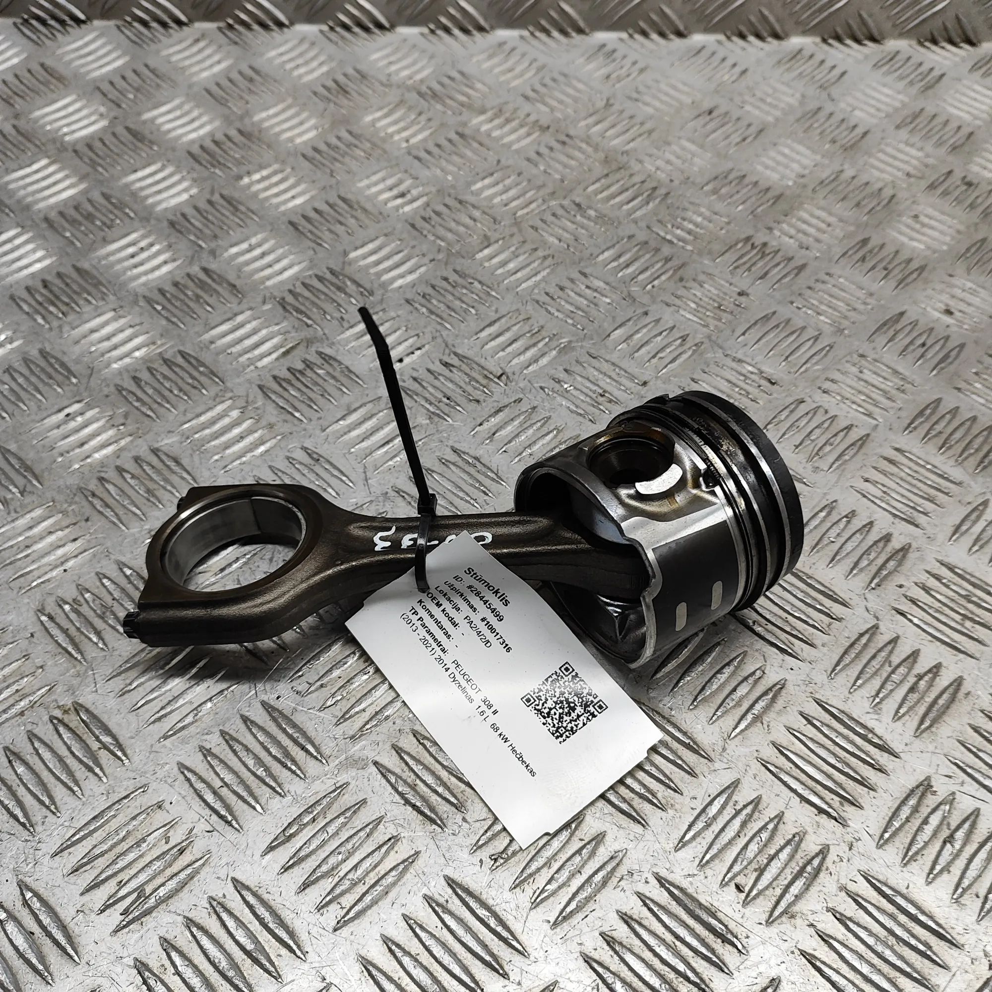 Peugeot 308 Piston Piston — PEUGEOT 308 (II) (2013-2021) — 1612784...