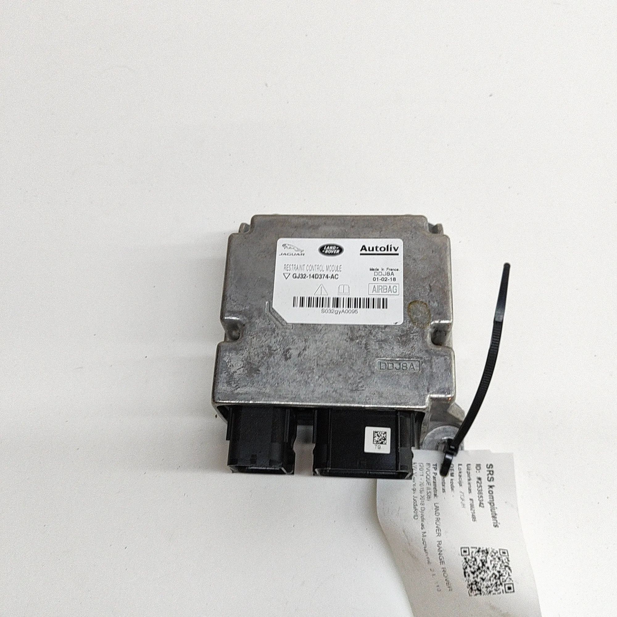 Land Rover Range Rover Evoque SRS Control Unit SRS Control Unit — LAND ROVER RANGE ROVER EVOQU...