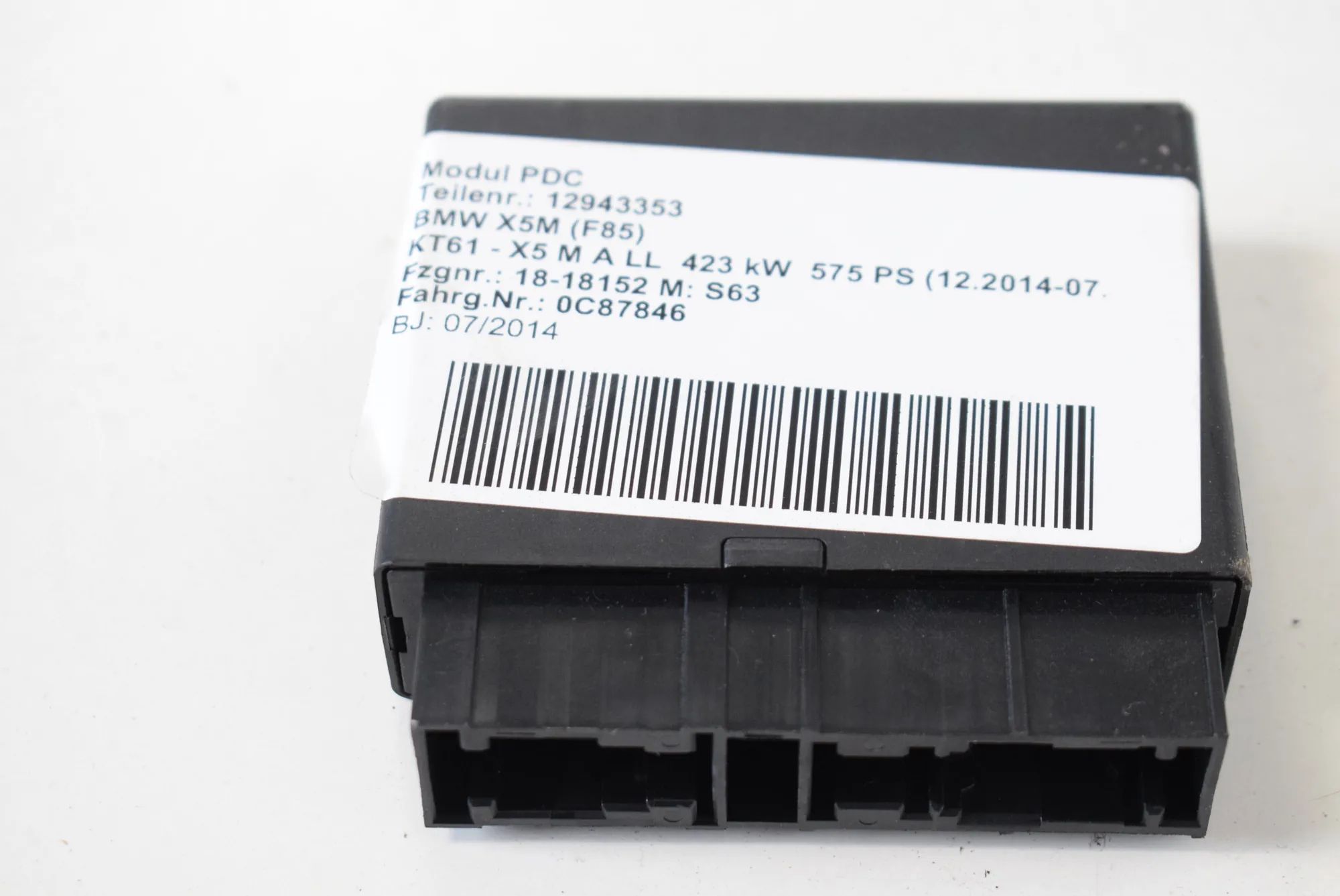 BMW X5 (F15) PDC Parking Sensor Control Unit PDC Parking Sensor Control Unit — BMW X5 (F15, ...