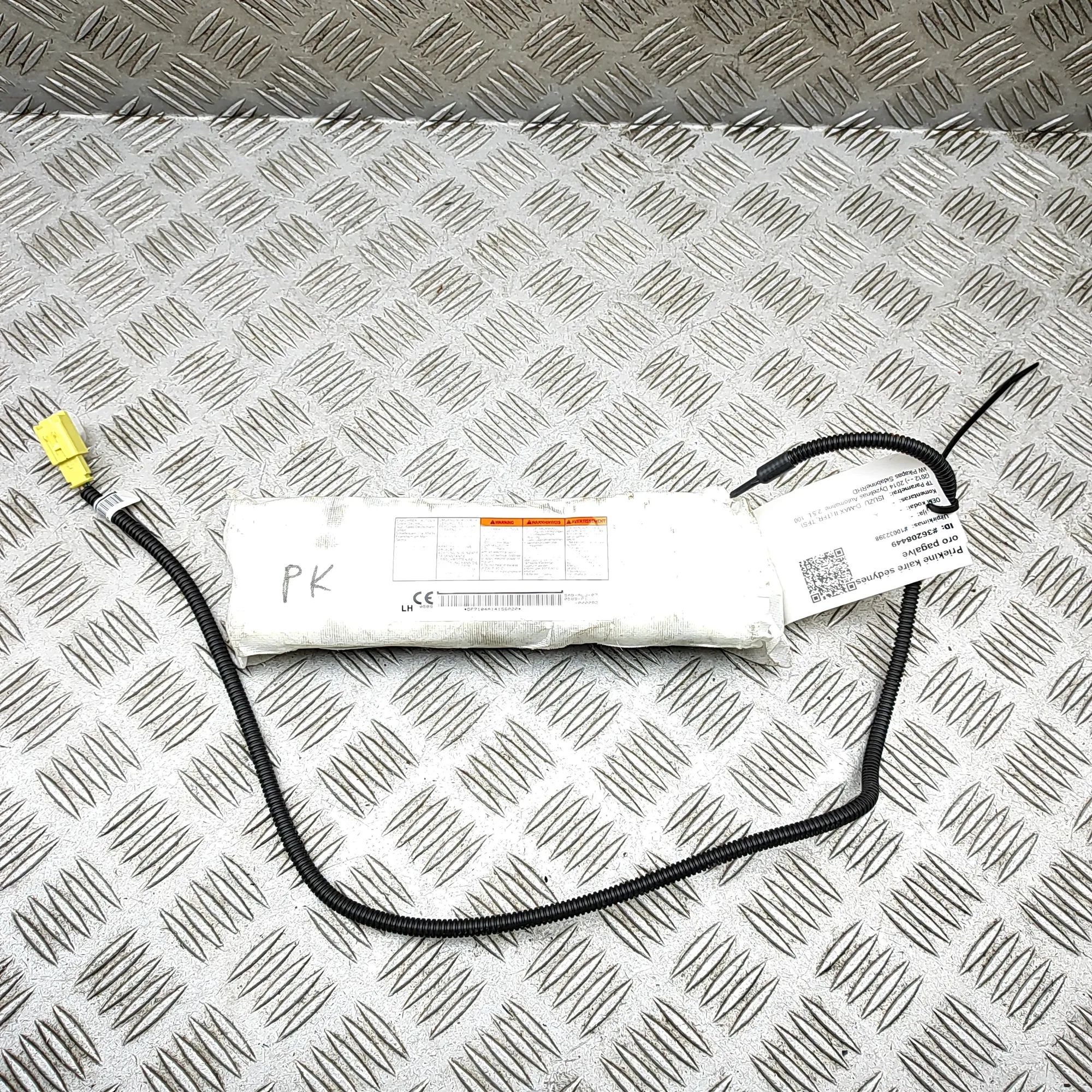 Isuzu D-Max Seat airbag (SRS) — front left Seat airbag (SRS) — front left — ISUZU D-MAX (I...