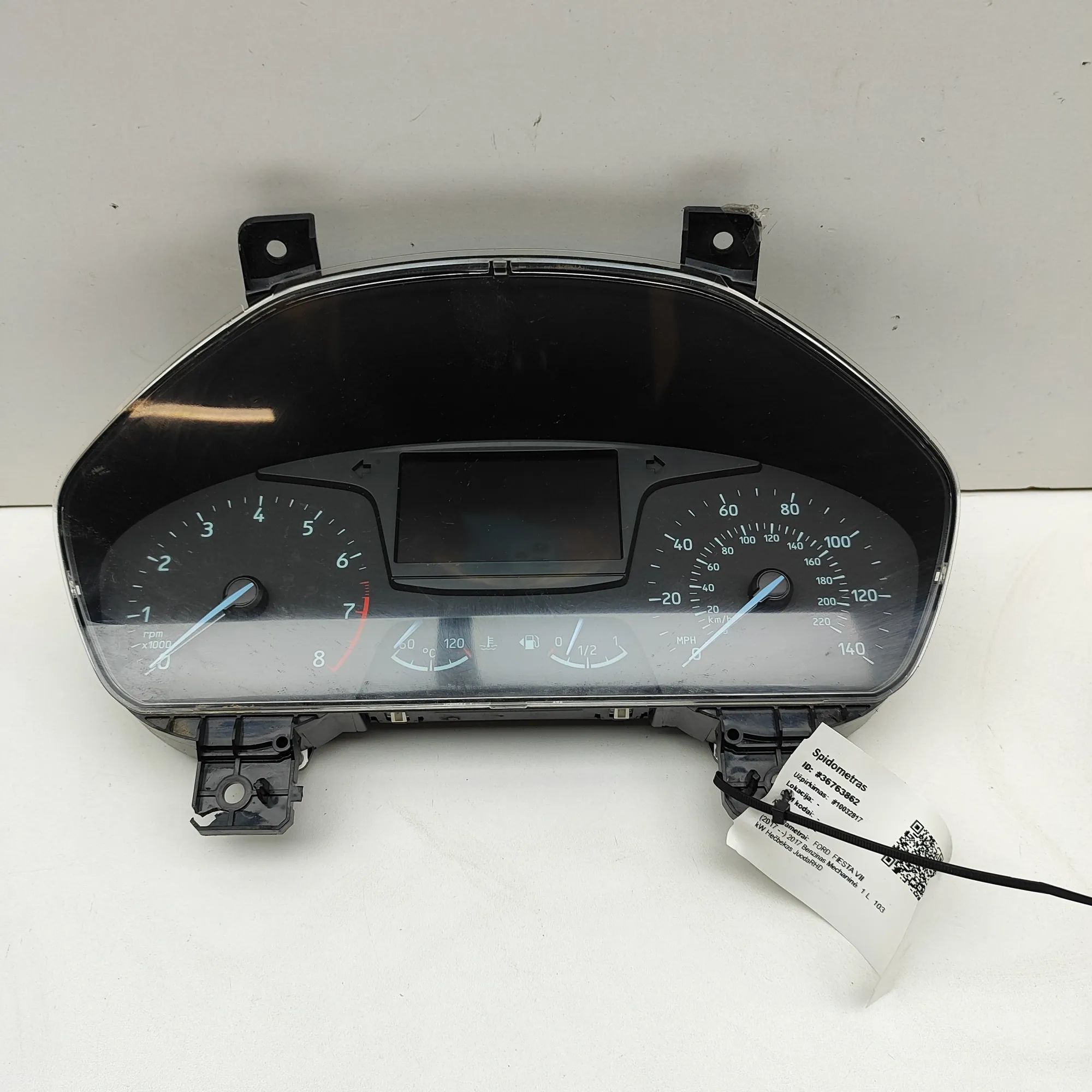 Ford Fiesta Instrument Cluster Speedometer Instrument Cluster Speedometer — FORD FIESTA (V...
