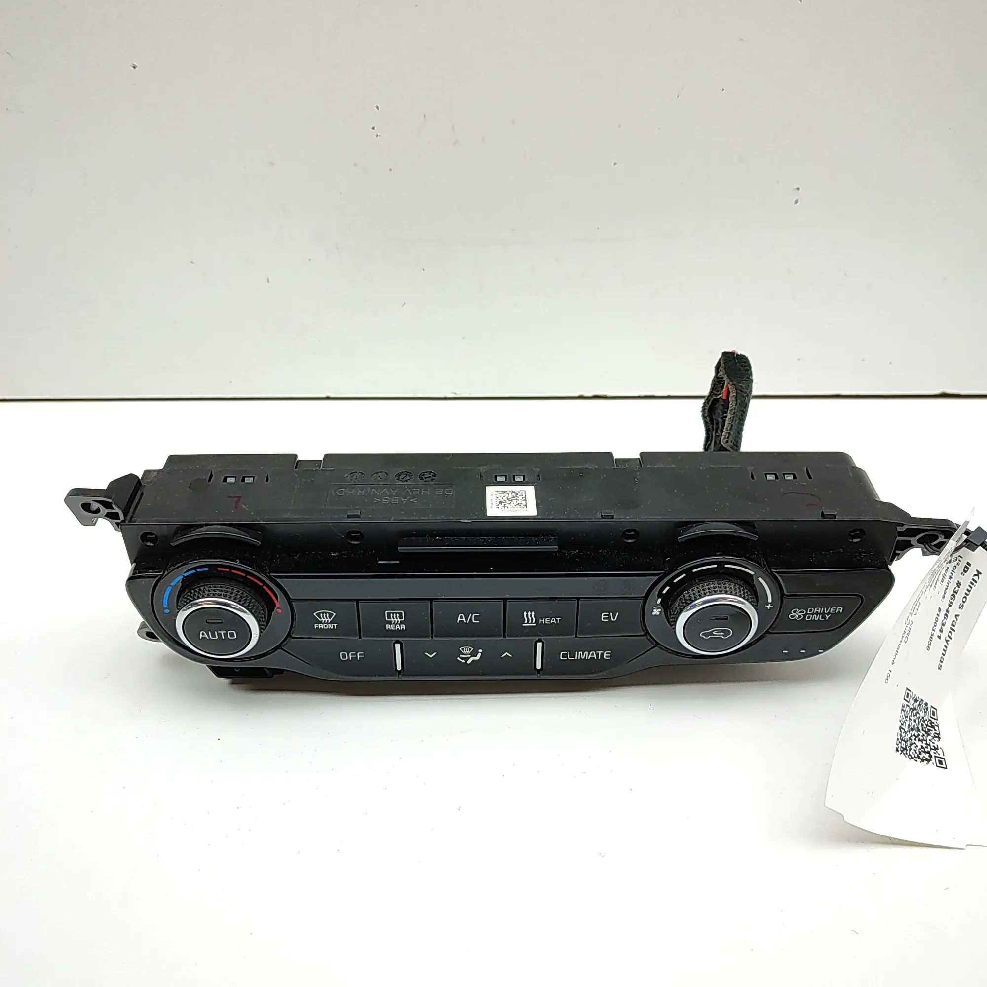 Kia Niro Climate control unit Climate control unit — KIA NIRO (2016-...) — 97...