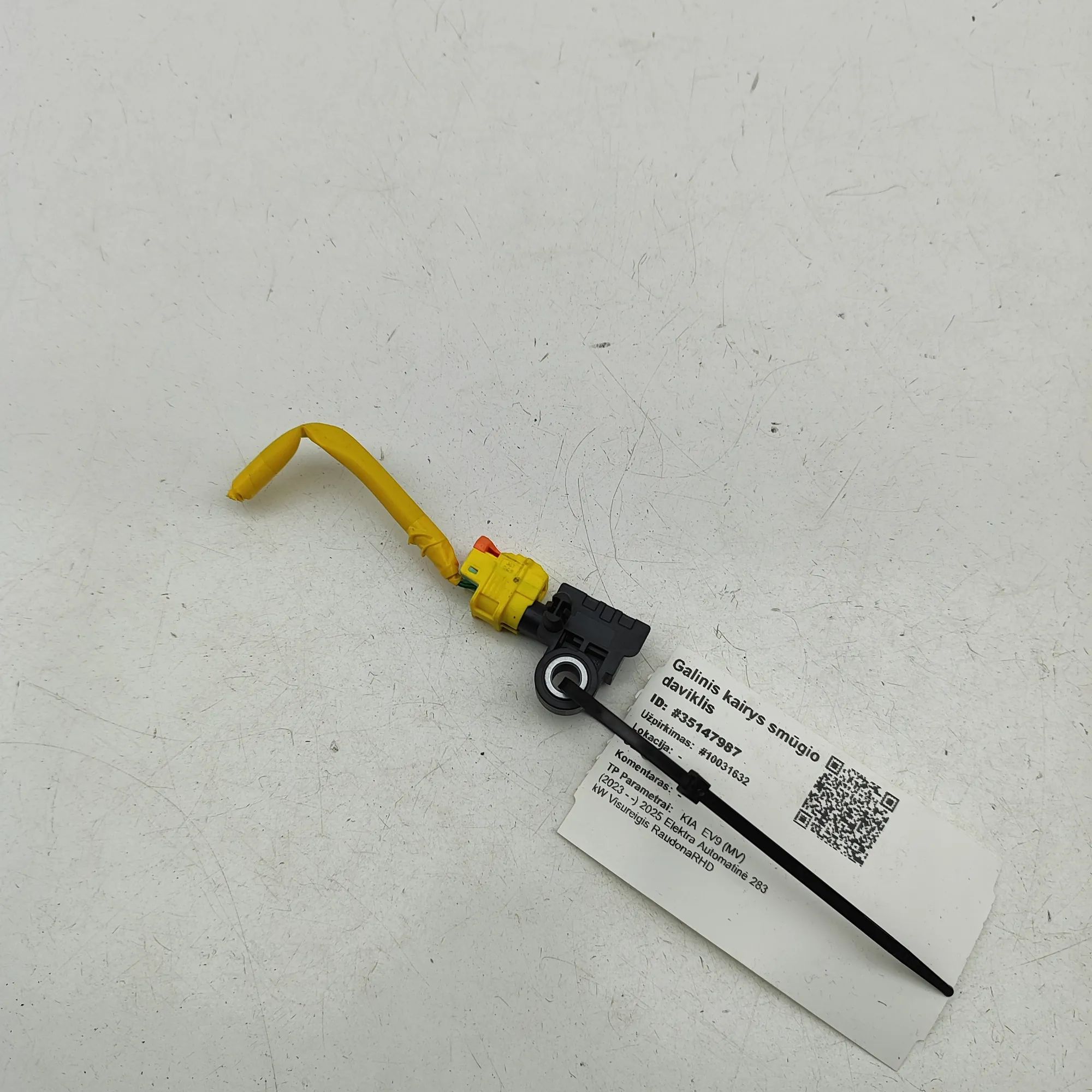 Kia EV9  Impact sensor — rear left