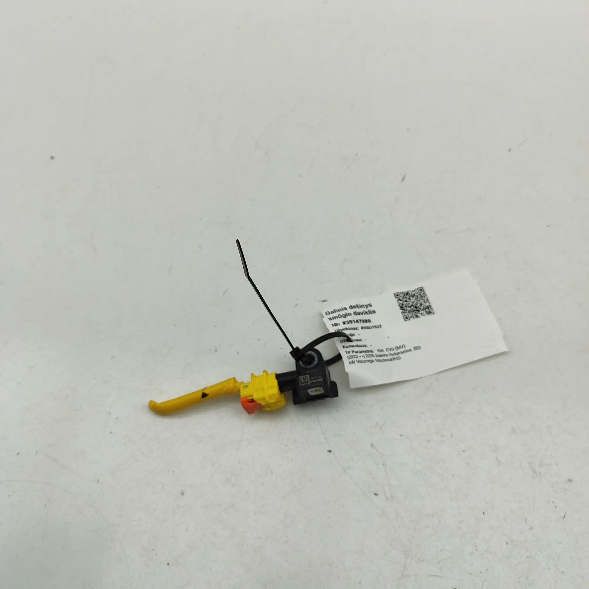 Kia EV9  Impact sensor — rear right