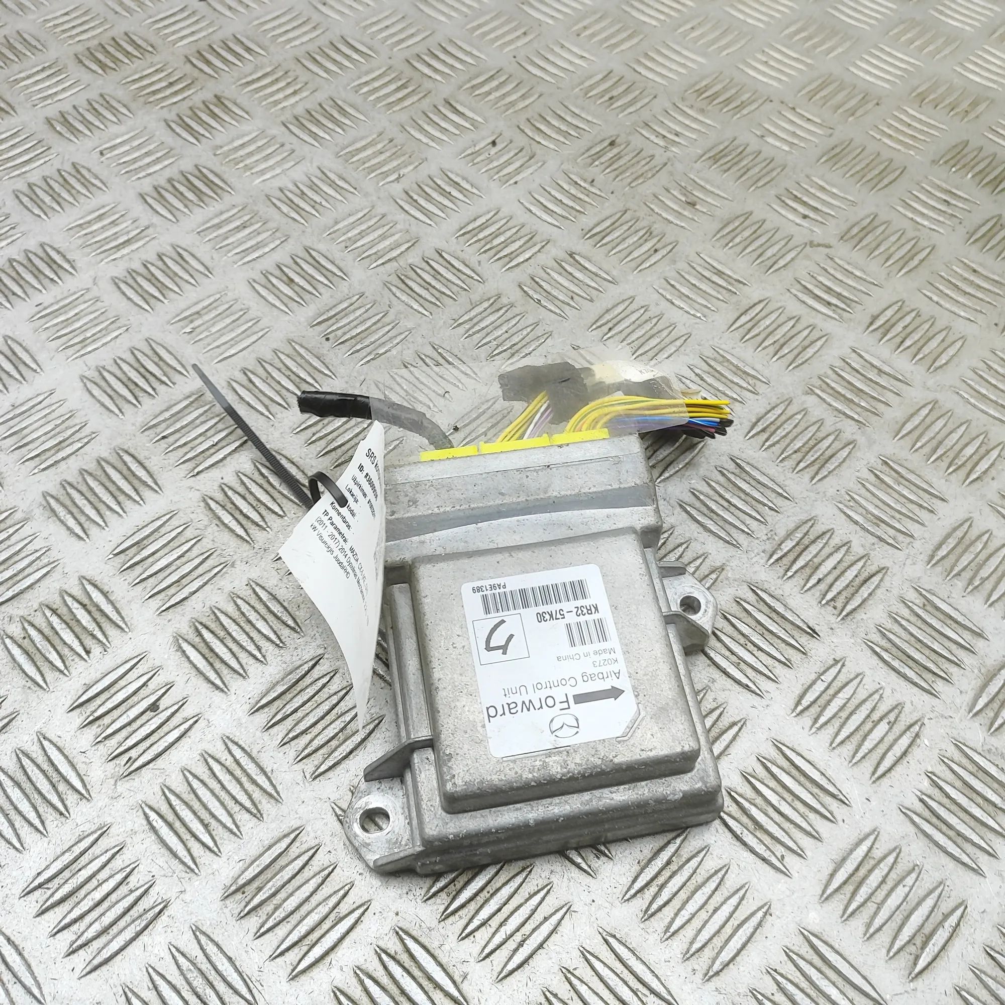Mazda CX-5 (KE) SRS Control Unit SRS Control Unit — MAZDA CX-5 (KE, GH) (2011-20...