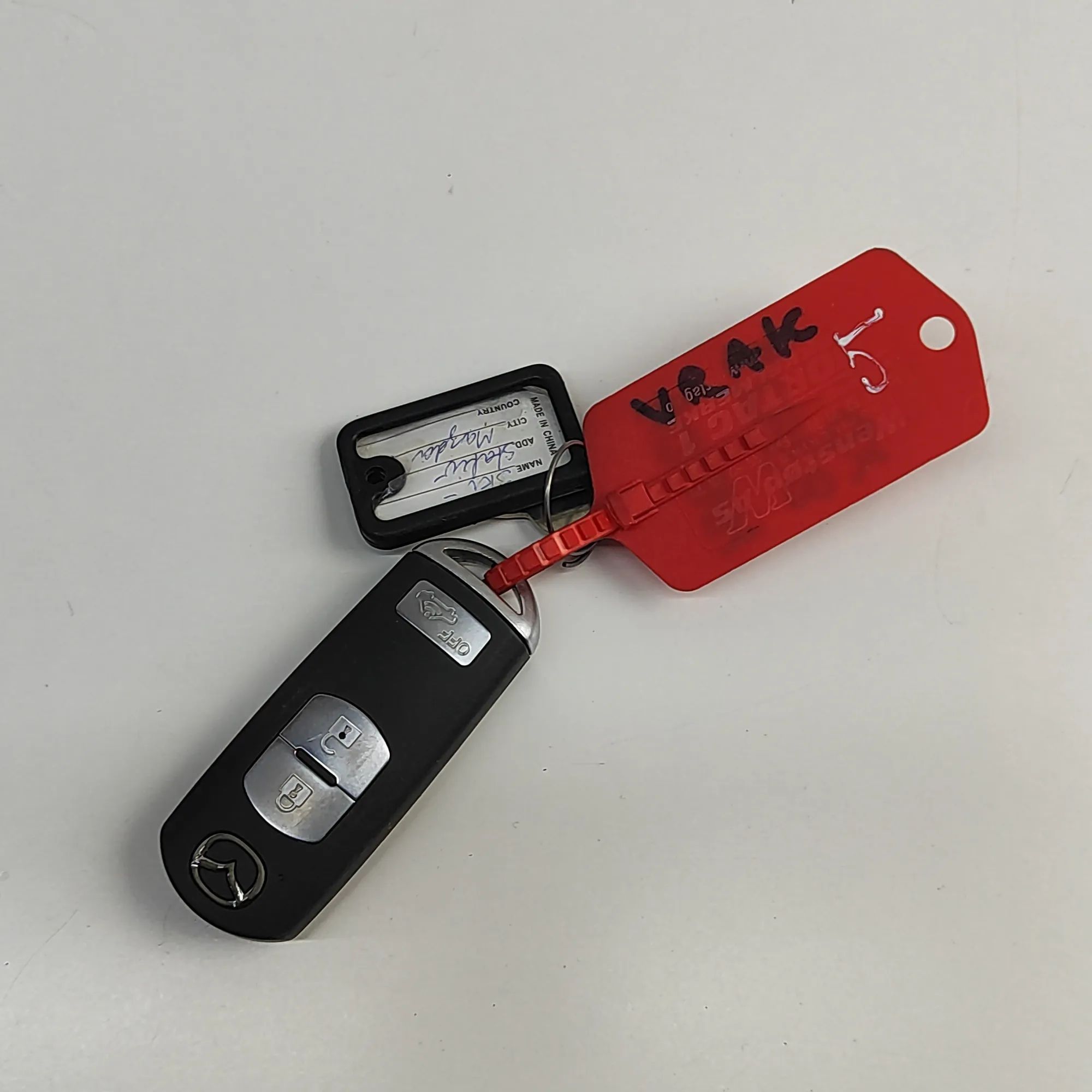 Mazda 6 (GH) Ключ зажигания Ignition key — MAZDA 6 (Estate GJ, GL) (2012-.....