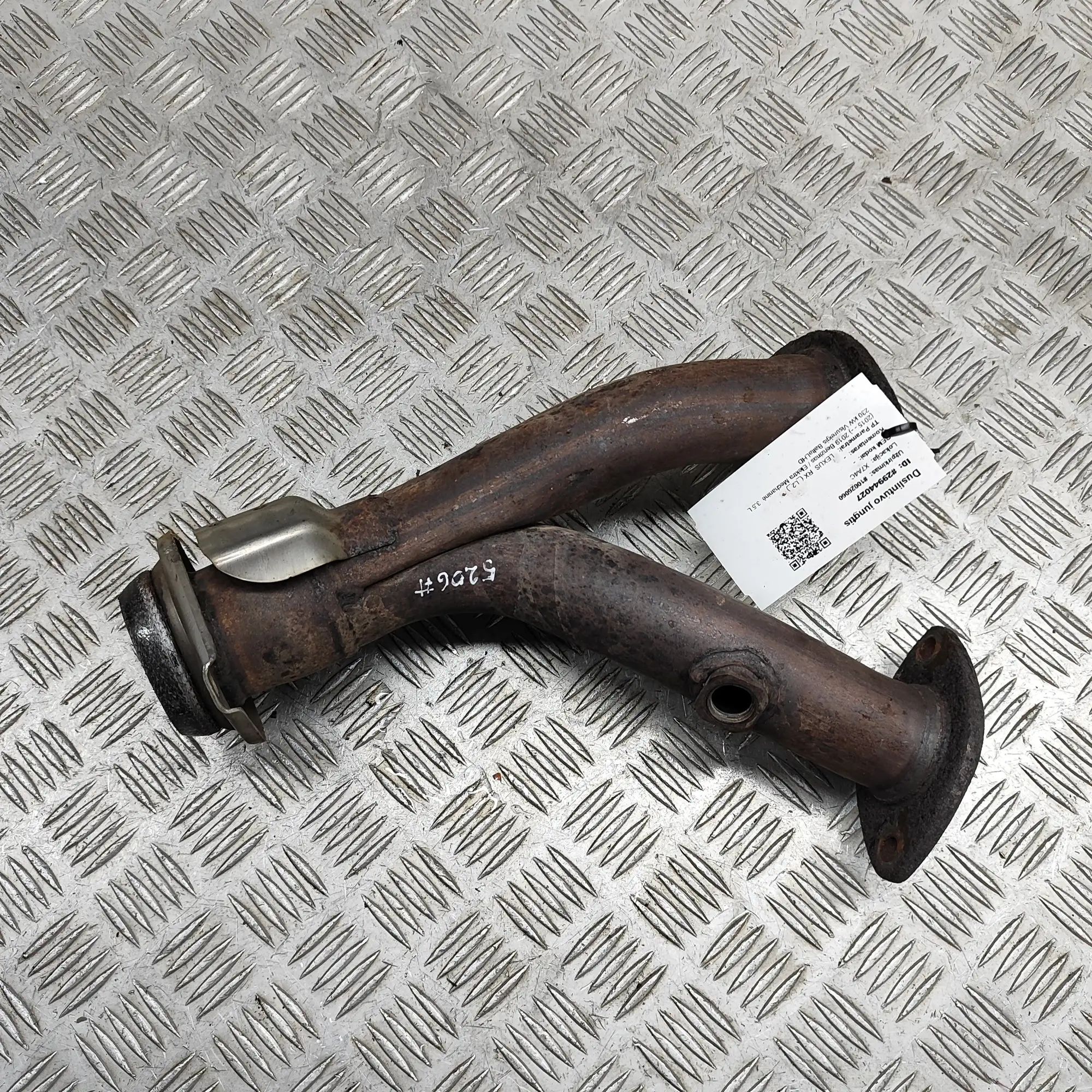 Lexus RX Exhaust silencer connecting clamp Exhaust silencer connecting clamp — LEXUS RX (_...
