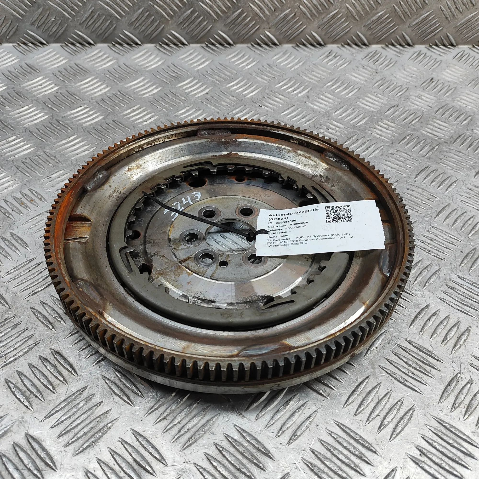 Audi A1 (8X) Flywheel Disc Automatic Flywheel Disc Automatic — AUDI A1 (Sportback 8X...