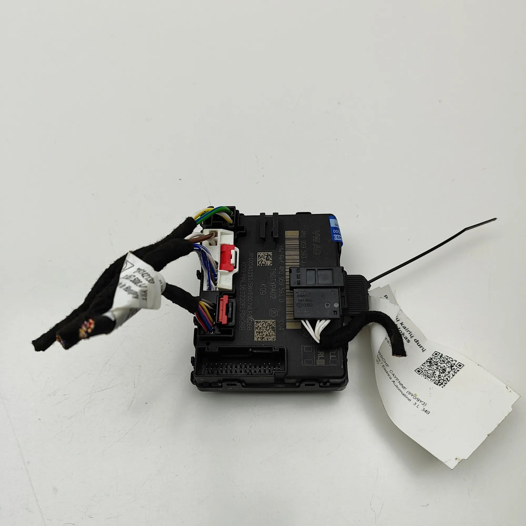 Porsche Cayenne Door control unit — front left Door control unit — front left — PORSCHE CAYENN...