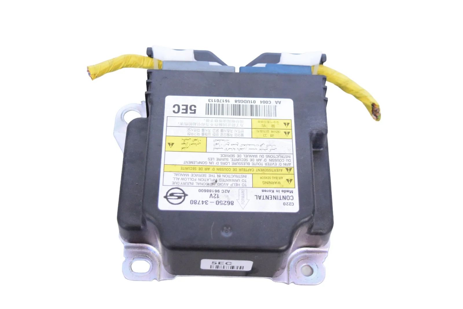 Ssangyong Korando, New Actyon SRS Control Unit SRS Control Unit — SSANGYONG KORANDO (2010-...)...
