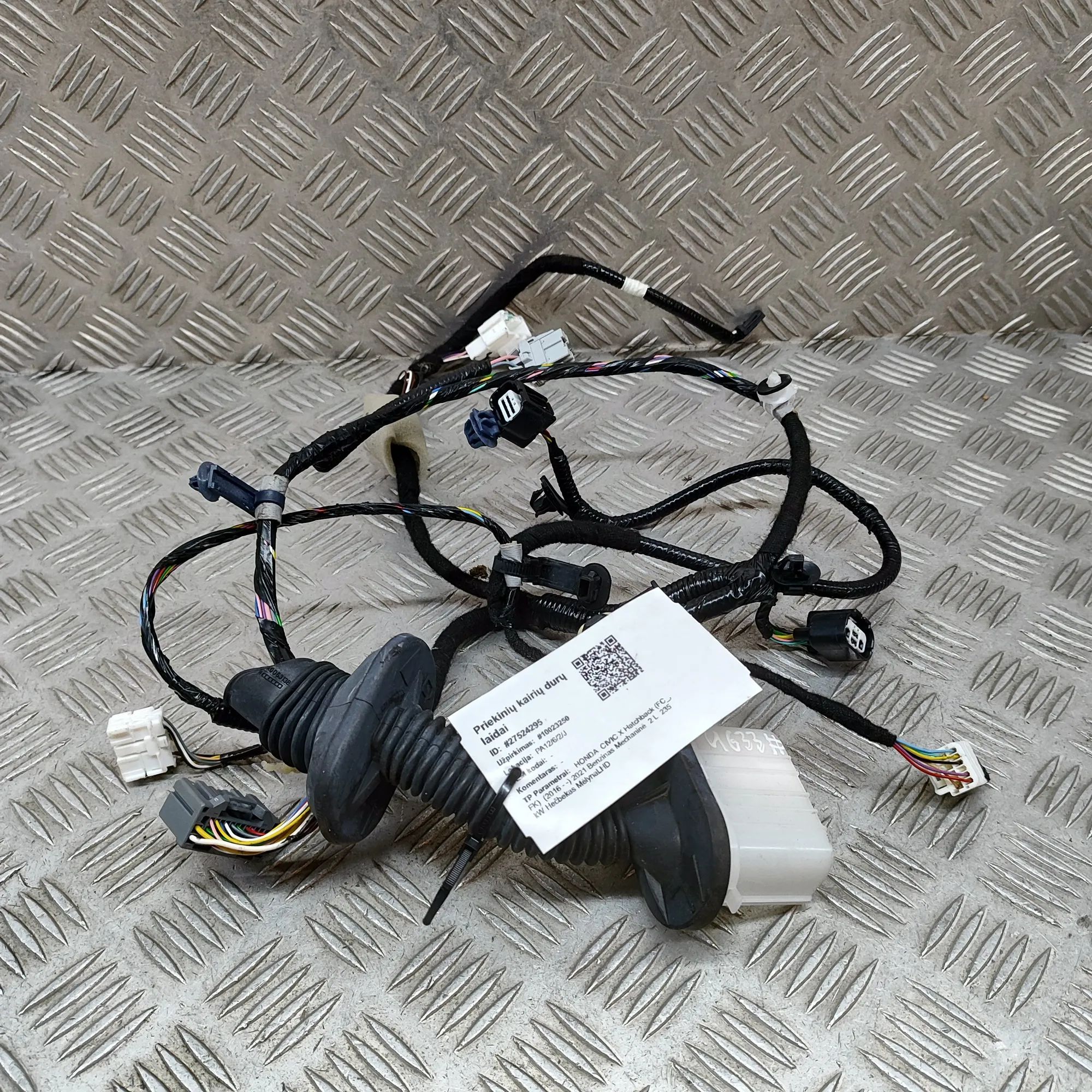 Honda Civic Door wiring — front left Door wiring — front left — HONDA CIVIC (X Hatch...
