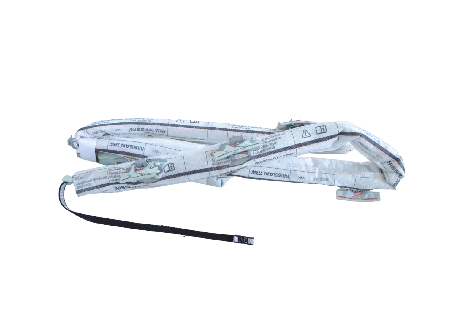 Nissan Juke Right Side Roof Safety Curtain SRS Right Side Roof Safety Curtain SRS — NISSAN JUK...