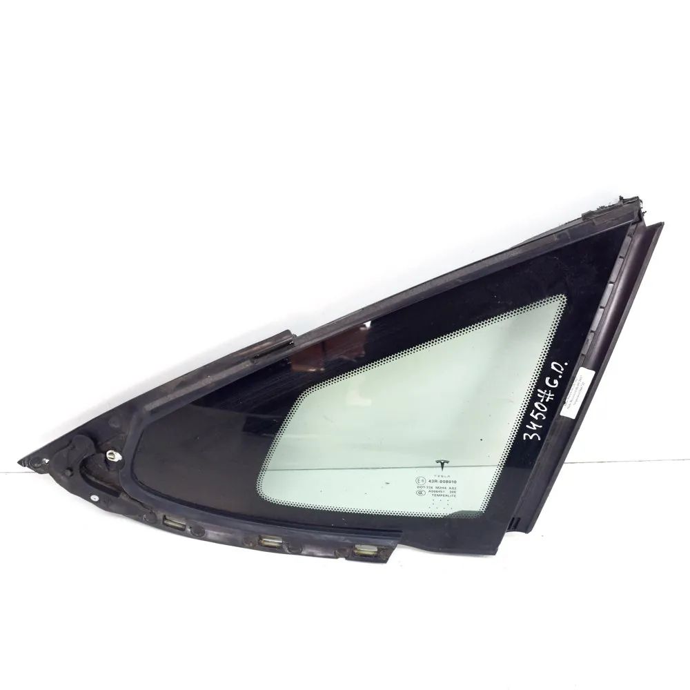 Tesla Model S Rear Right Quarter Window