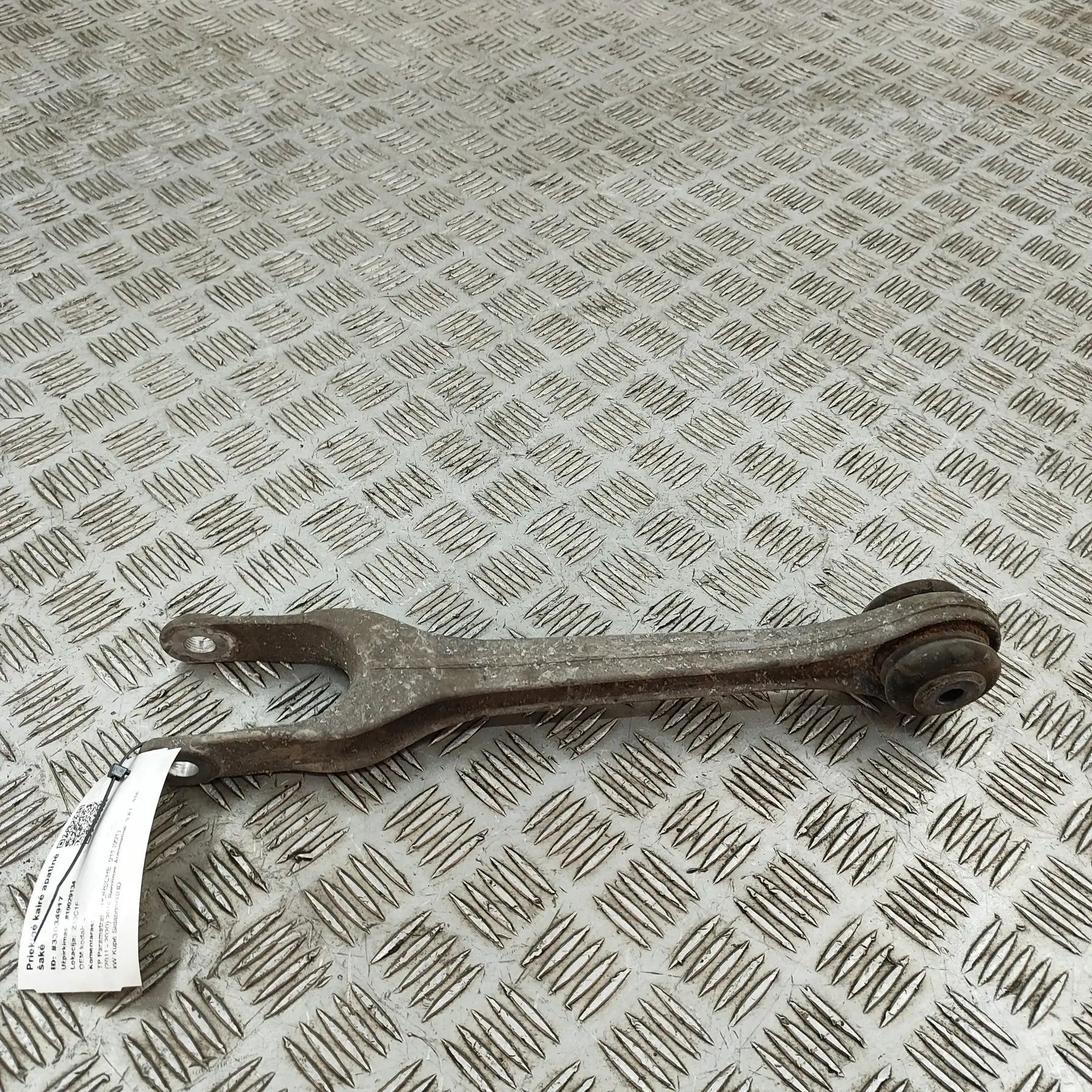 Porsche 911 (991) Front Left Straight Control Arm Front Left Straight Control Arm — PORSCHE 911 (...