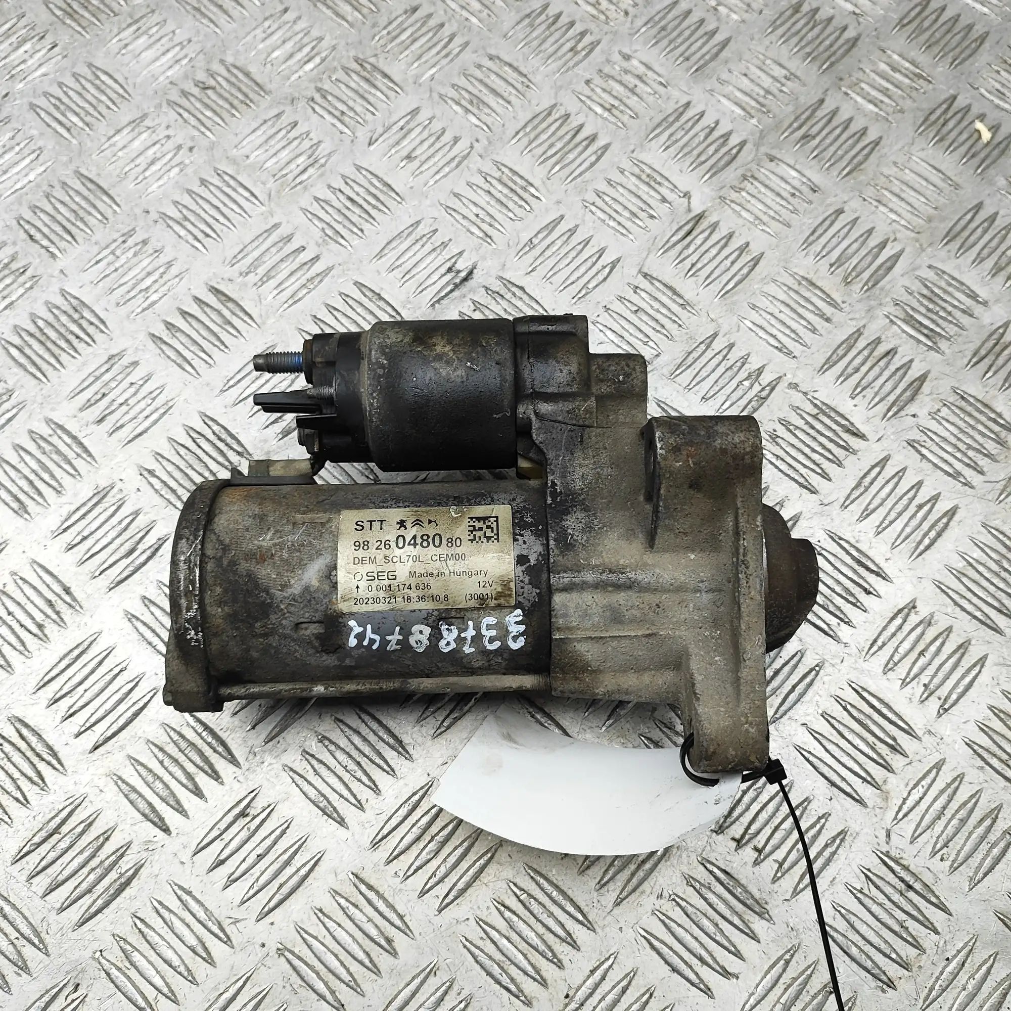 Peugeot Boxer Starter Motor Starter motor — PEUGEOT BOXER (Van) (2006-...) ...