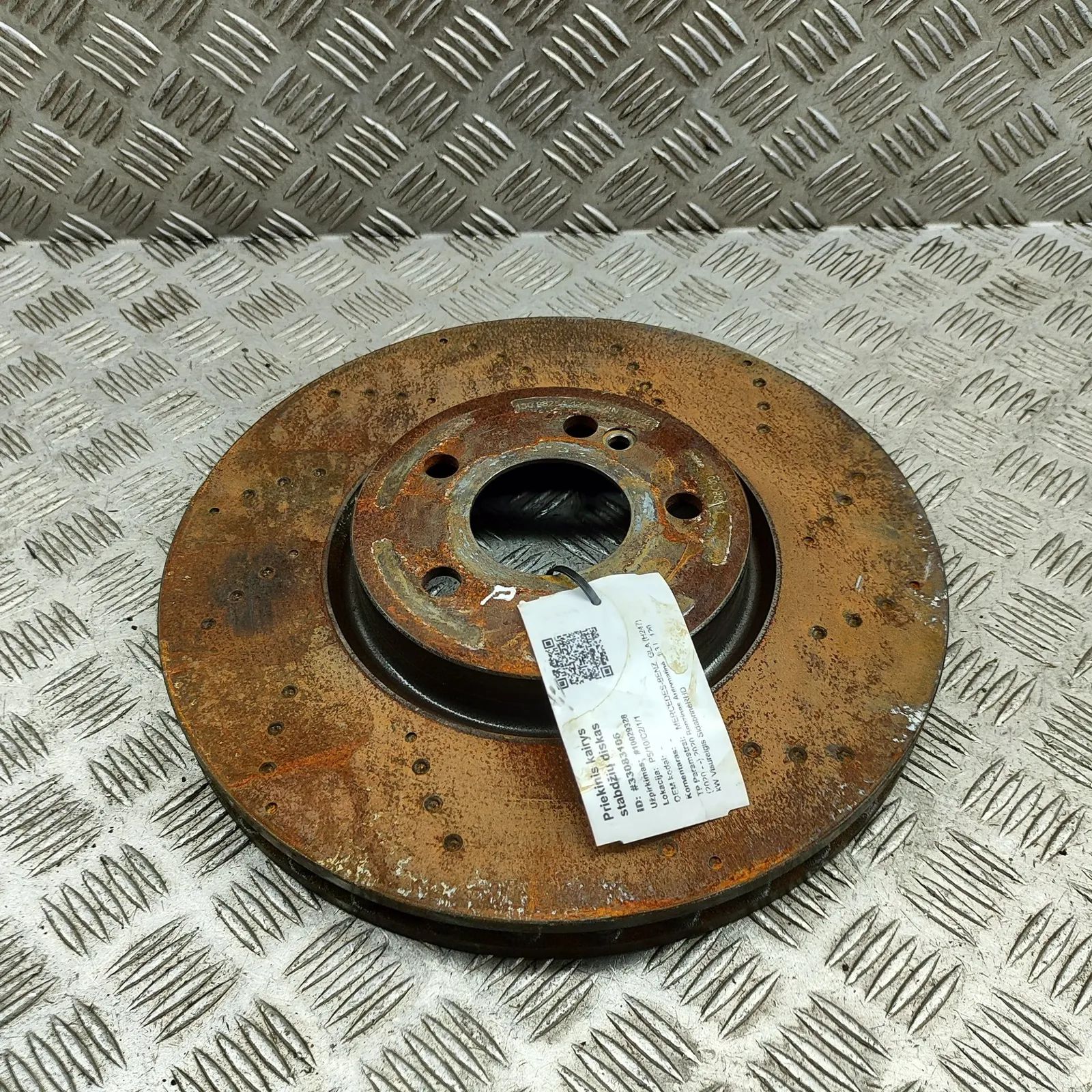 Mercedes-Benz GLA (X156) Front Left Brake Disc Front Left Brake Disc — MERCEDES BENZ GLA (H247...