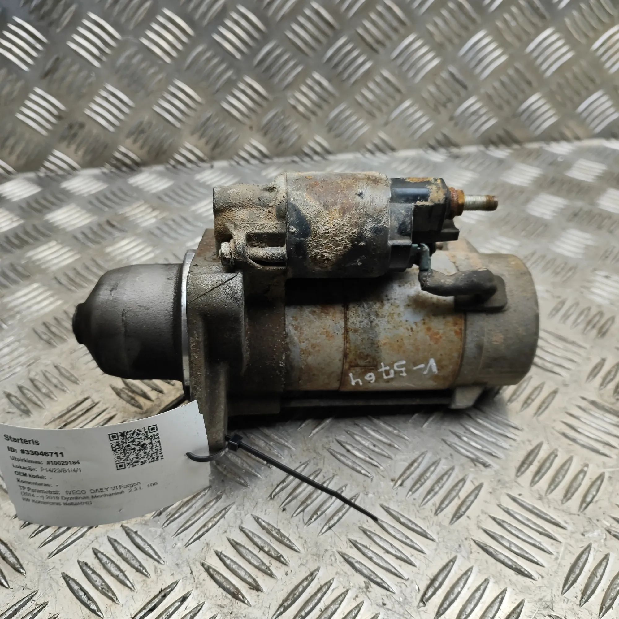 Iveco Daily Starter Motor Starter motor — IVECO DAILY (VI Van) (2014-...)...