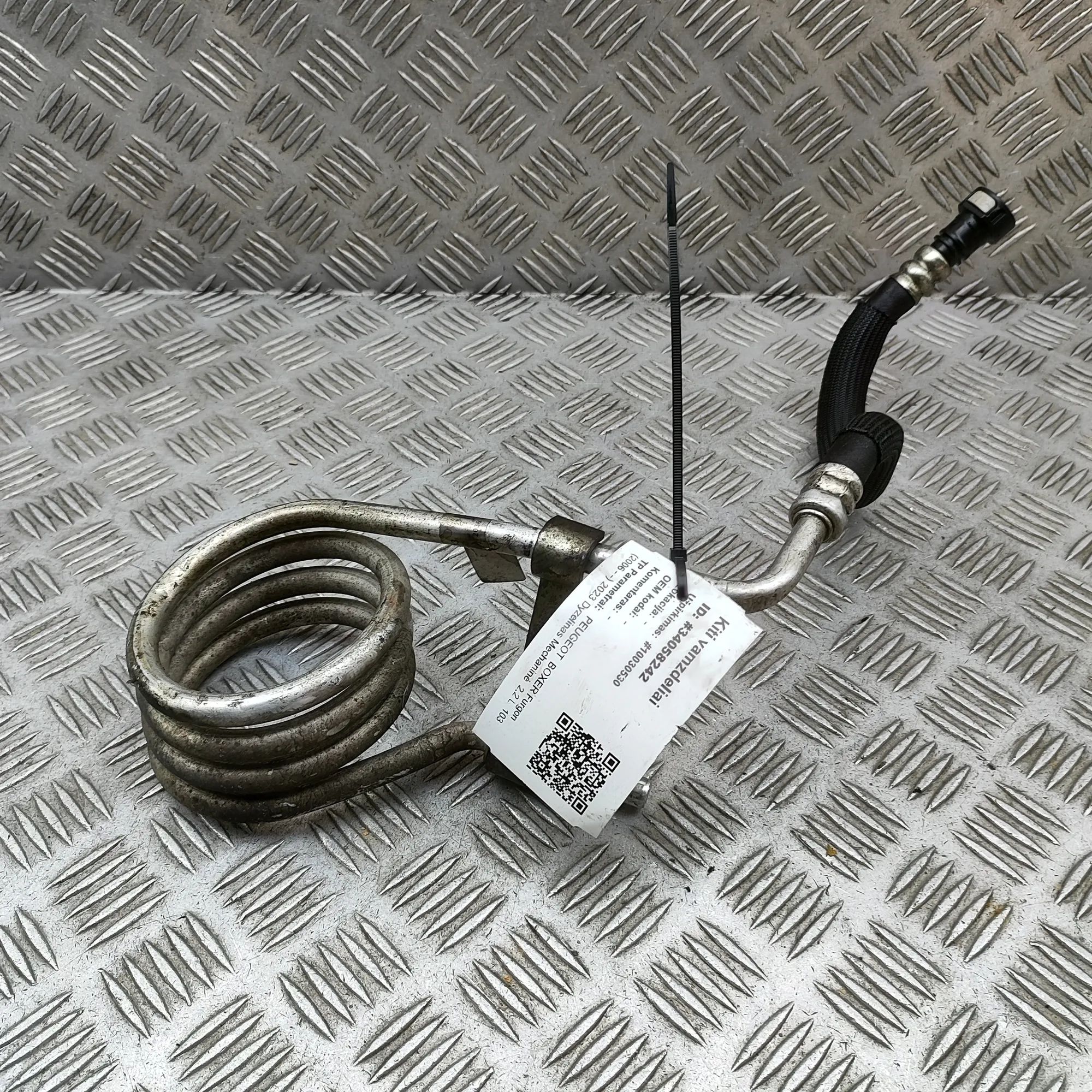 Peugeot Boxer Power Steering Hose Pipe Power Steering Hose Pipe — PEUGEOT BOXER (Van) ...