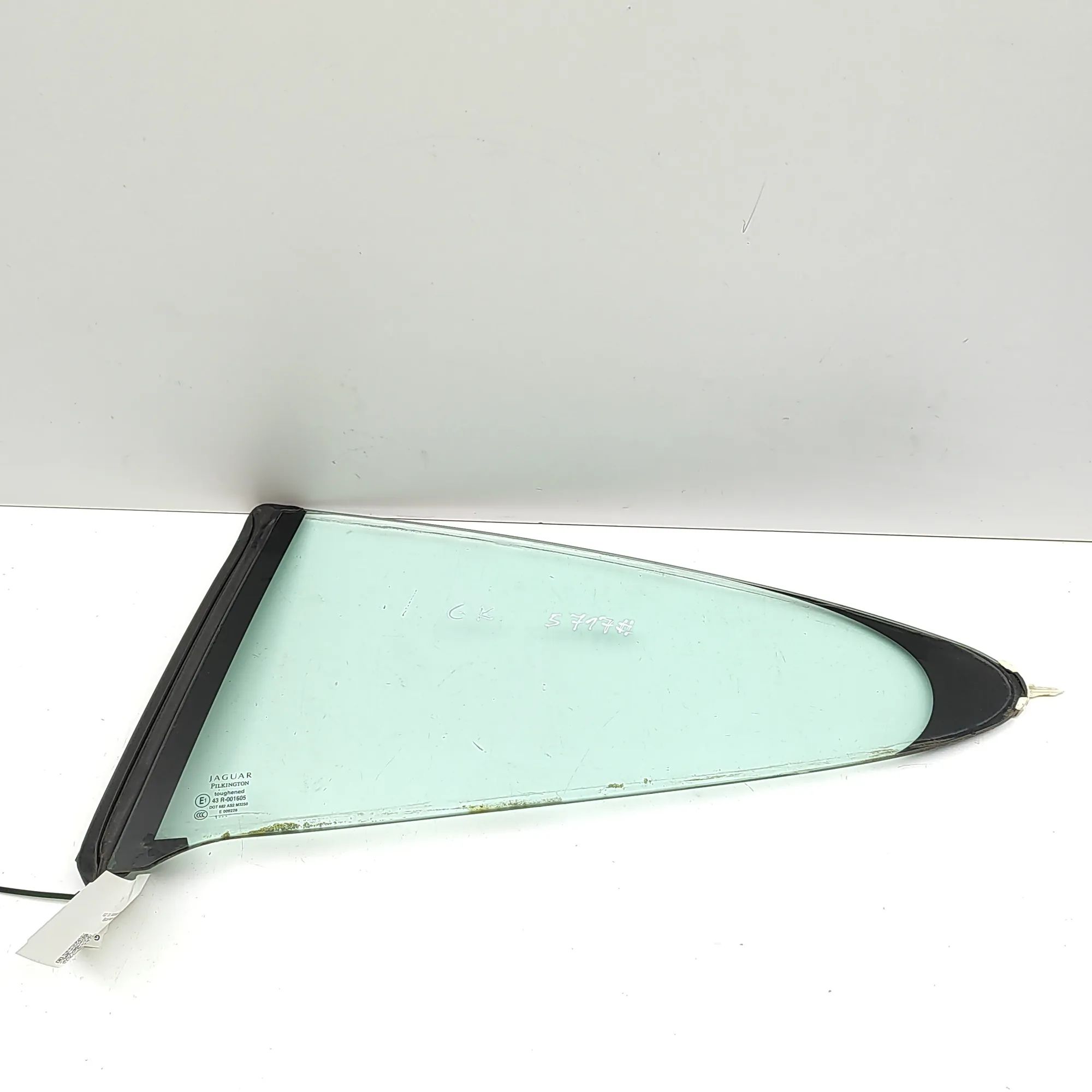 Jaguar XK Rear Left Quarter Window Rear Left Quarter Window — JAGUAR XK (Coupe X15...