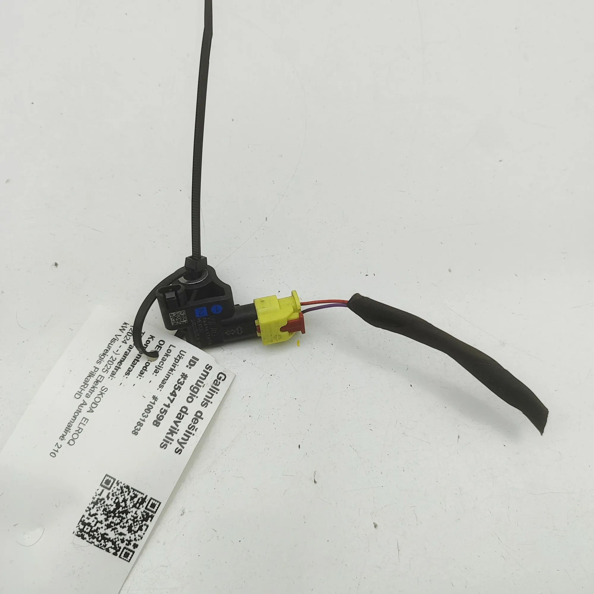 Skoda Elroq  Impact sensor — rear right Impact sensor — rear right — SKODA ELROQ (2024-...