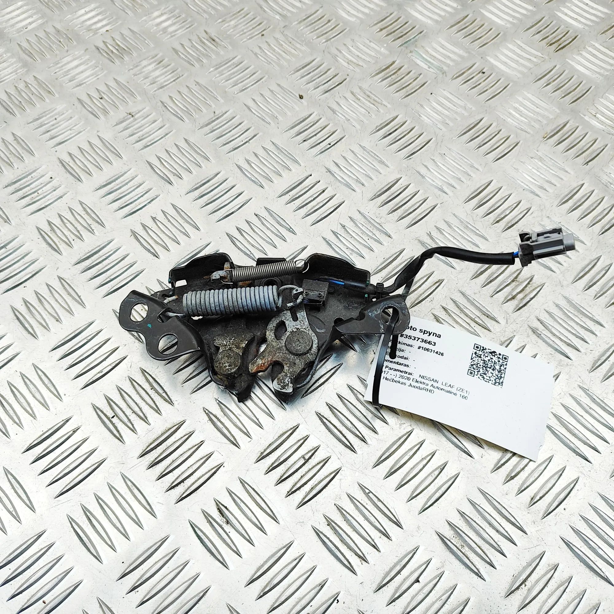 Nissan Leaf kapoti lukustus Bonnet lock — NISSAN LEAF (ZE1) (2017-...) — 65...