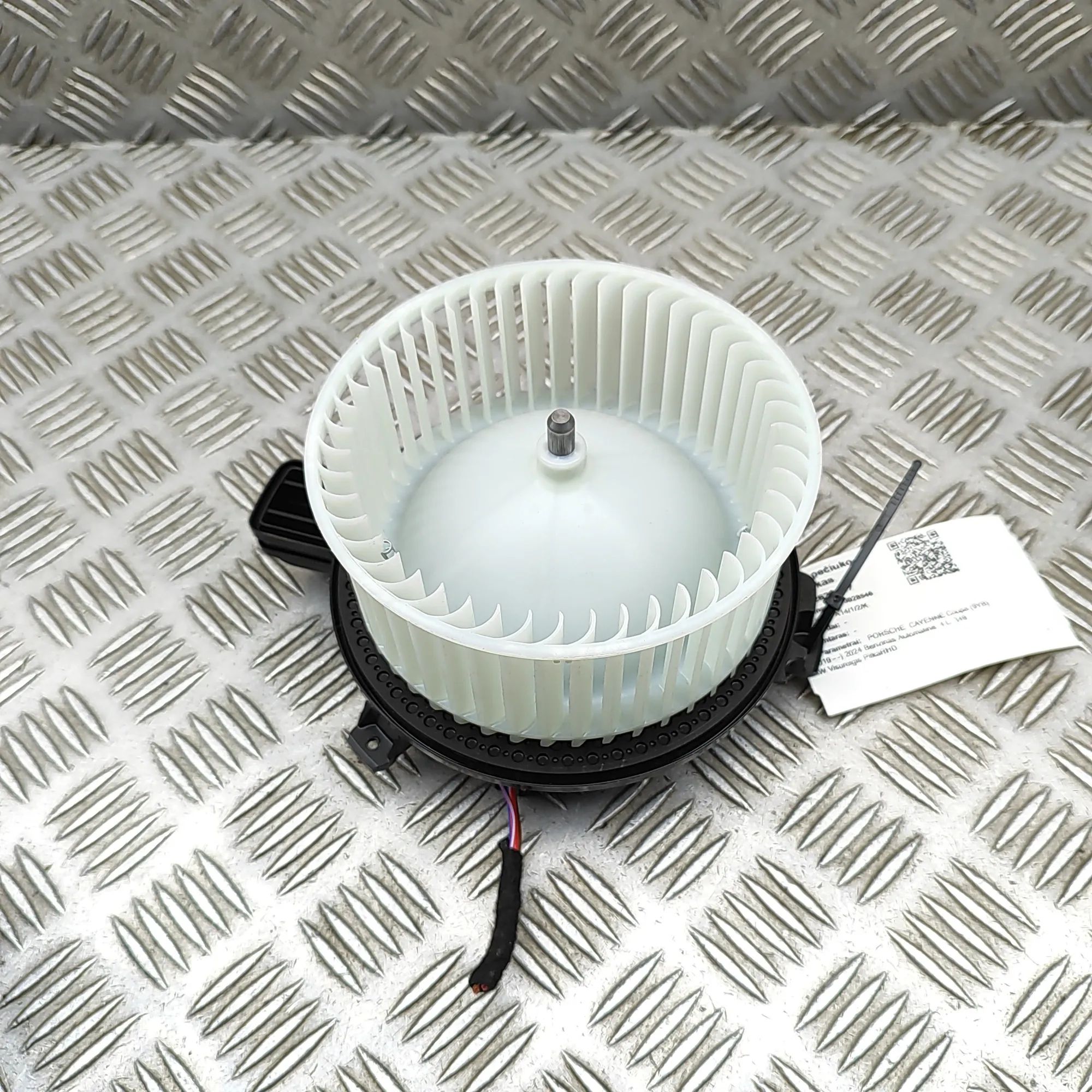 Porsche Cayenne Heater Blower Fan Heater Blower Fan — PORSCHE CAYENNE (Coupe 9YB)...