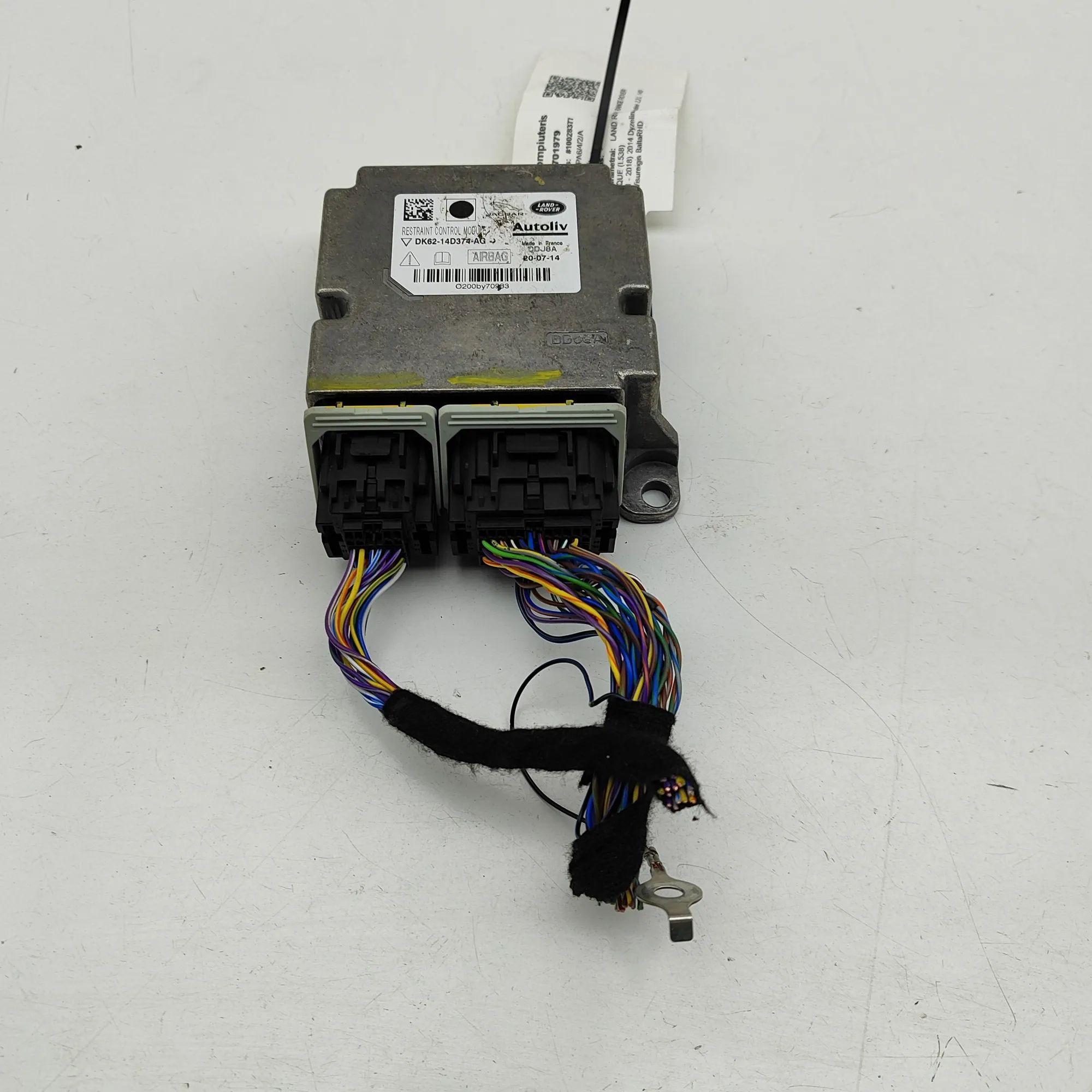 Land Rover Range Rover Evoque SRS Control Unit SRS Control Unit — LAND ROVER RANGE ROVER EVOQU...