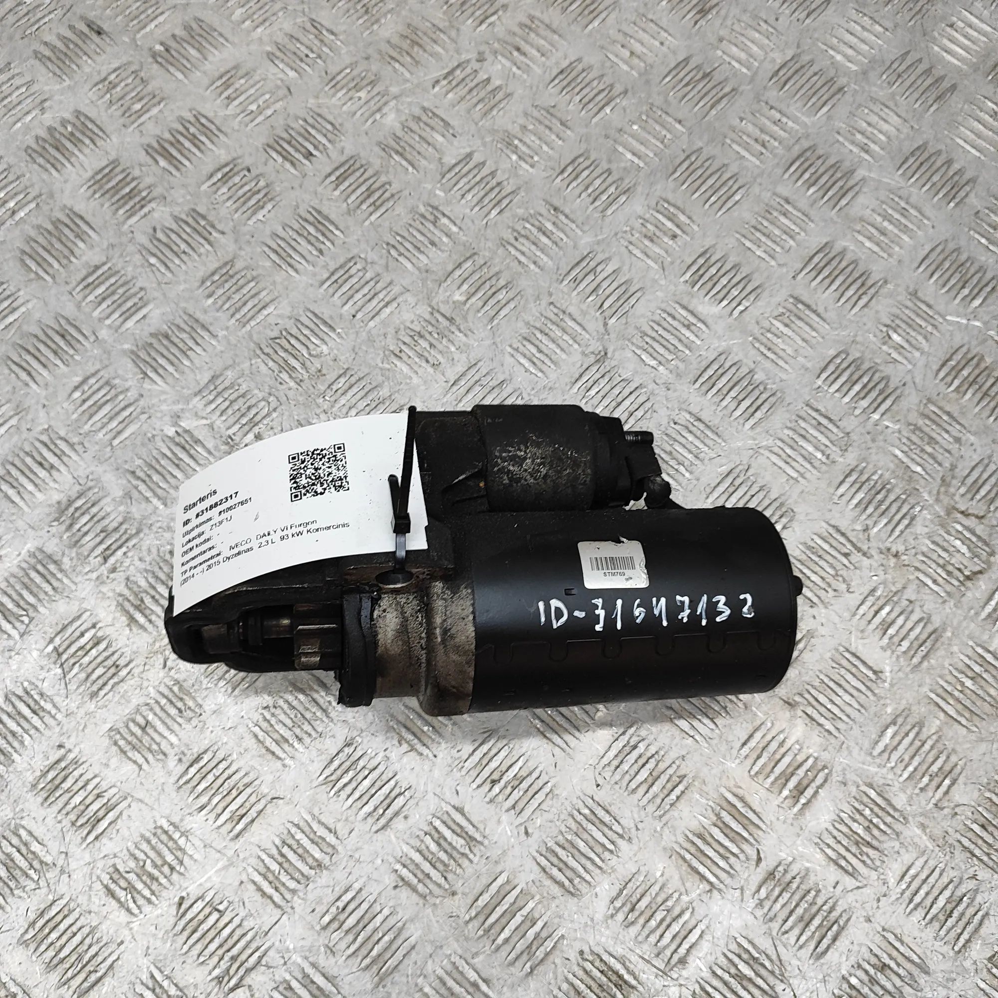 Iveco Daily Starter Motor Starter motor — IVECO DAILY (VI Van) (2014-...)...