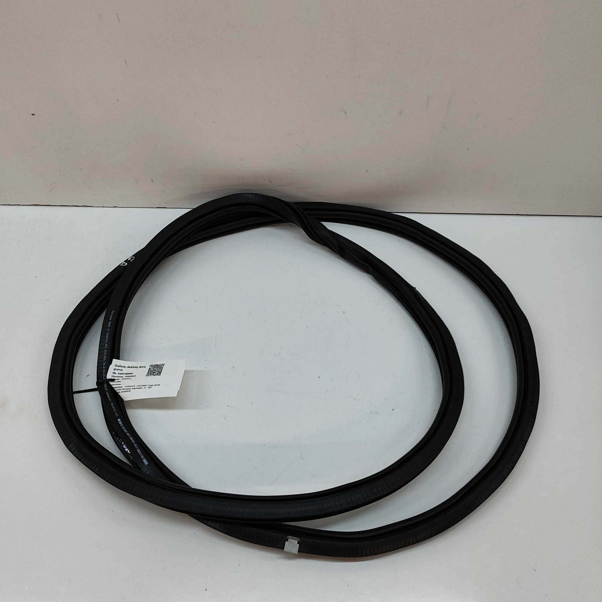 Porsche Cayenne Door rubber seal — rear right Door rubber seal — rear right — PORSCHE CAYENNE...