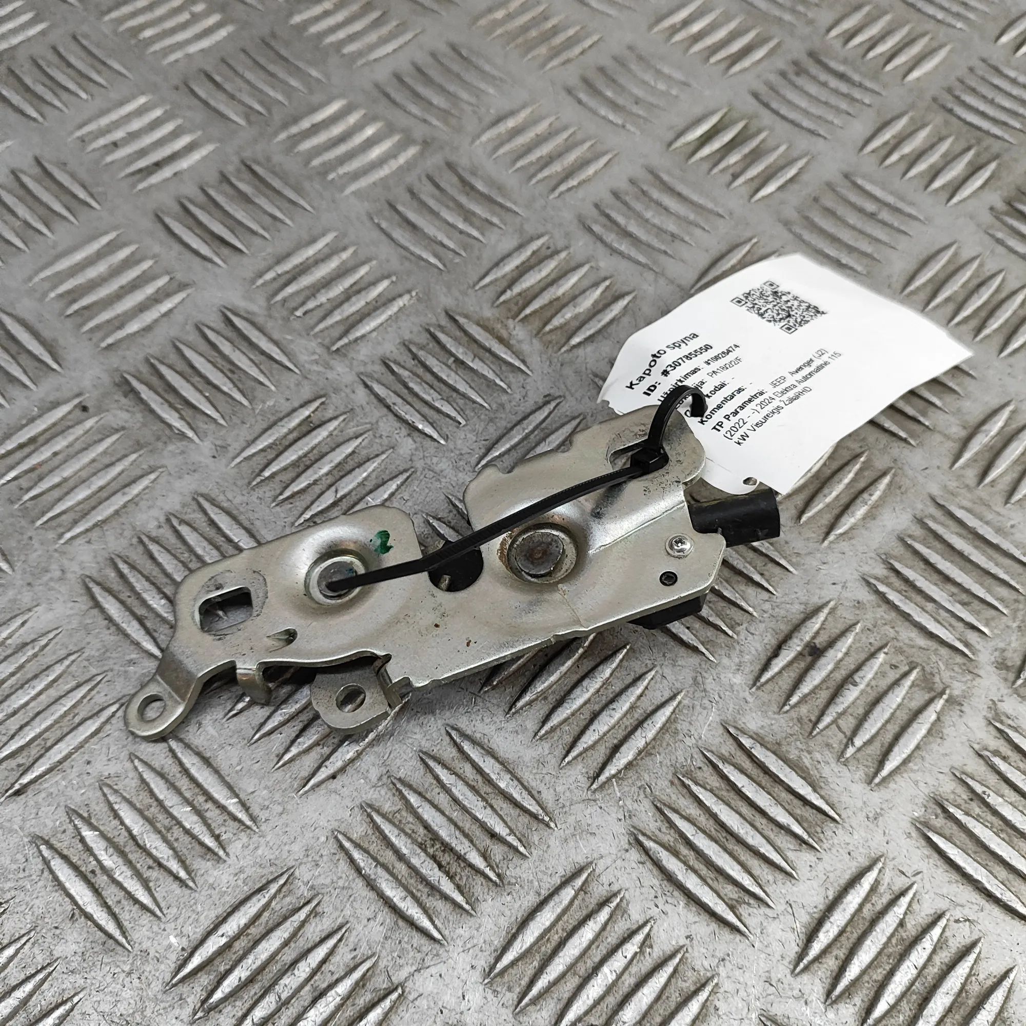 Jeep Avenger bonnet lock Bonnet lock — JEEP AVENGER (J2) (2022-...) — 98...