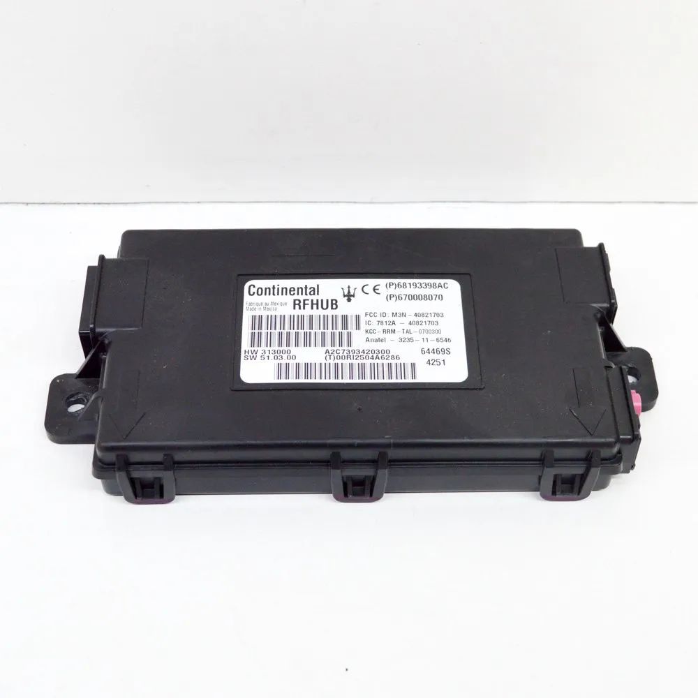 Maserati Quattroporte Keyless Control Unit Keyless Control Unit — MASERATI QUATTROPORTE (V...