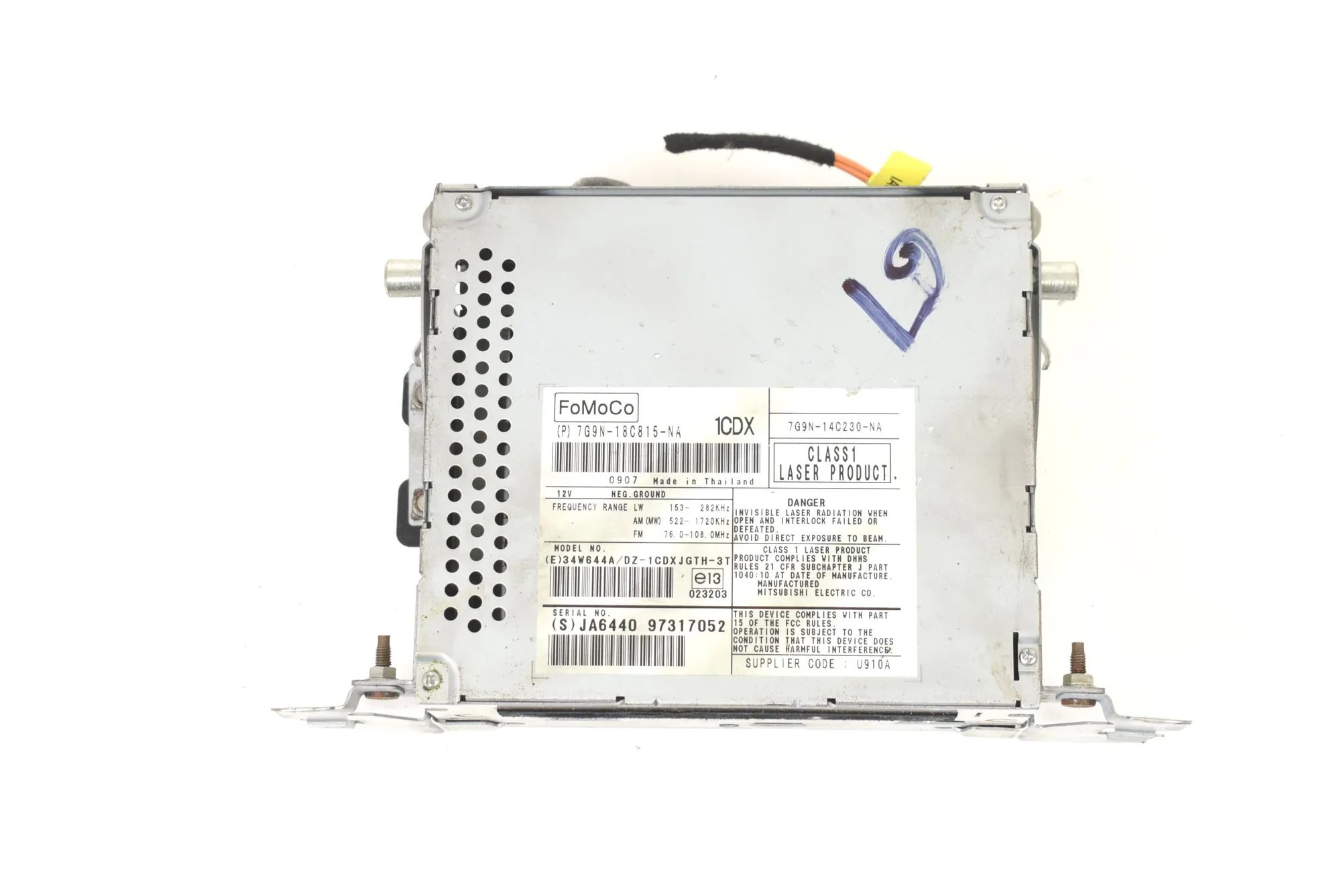 Jaguar XF Navigation Control Unit Navigation Control Unit — JAGUAR XF (X250) (200...