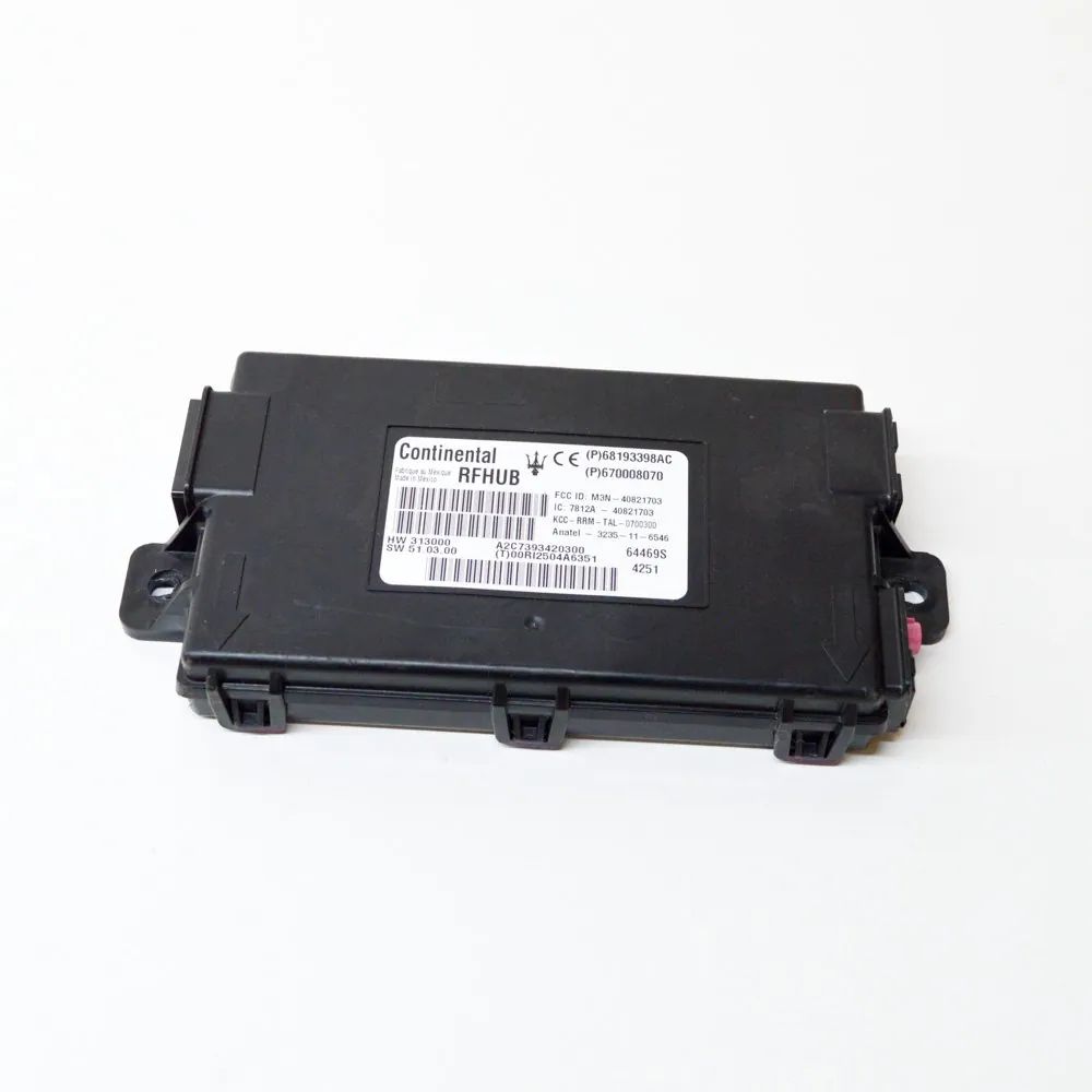 Maserati Quattroporte Keyless Control Unit Keyless Control Unit — MASERATI QUATTROPORTE (V...