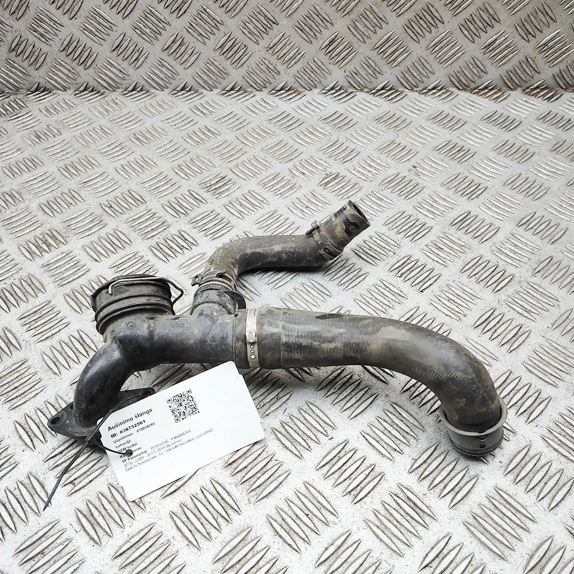 Porsche Panamera Jahutuslõdviku kolmik Coolant hose — PORSCHE PANAMERA (970) (2009-201...