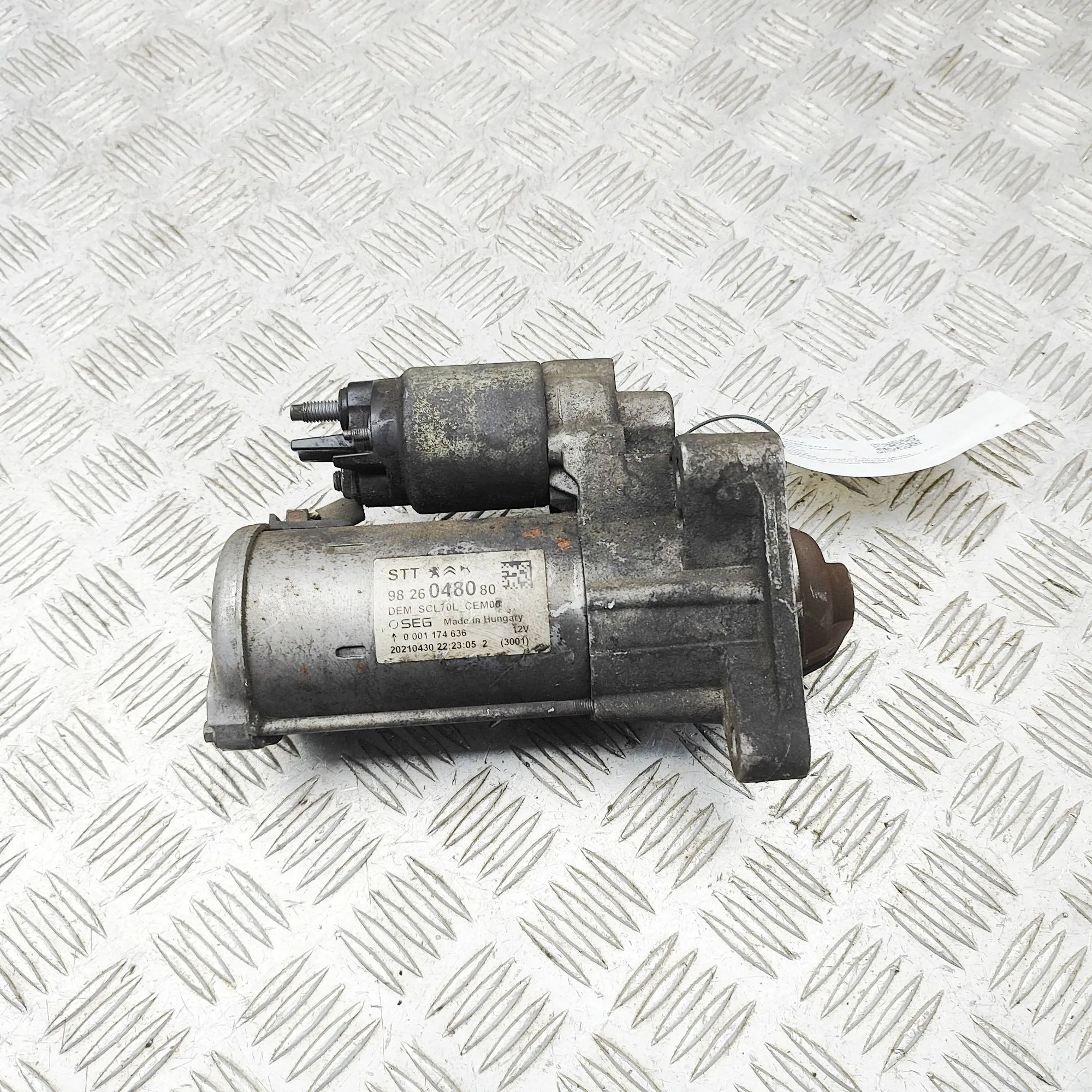 Peugeot Boxer Starter Motor Starter motor — PEUGEOT BOXER (Minibus / passen...