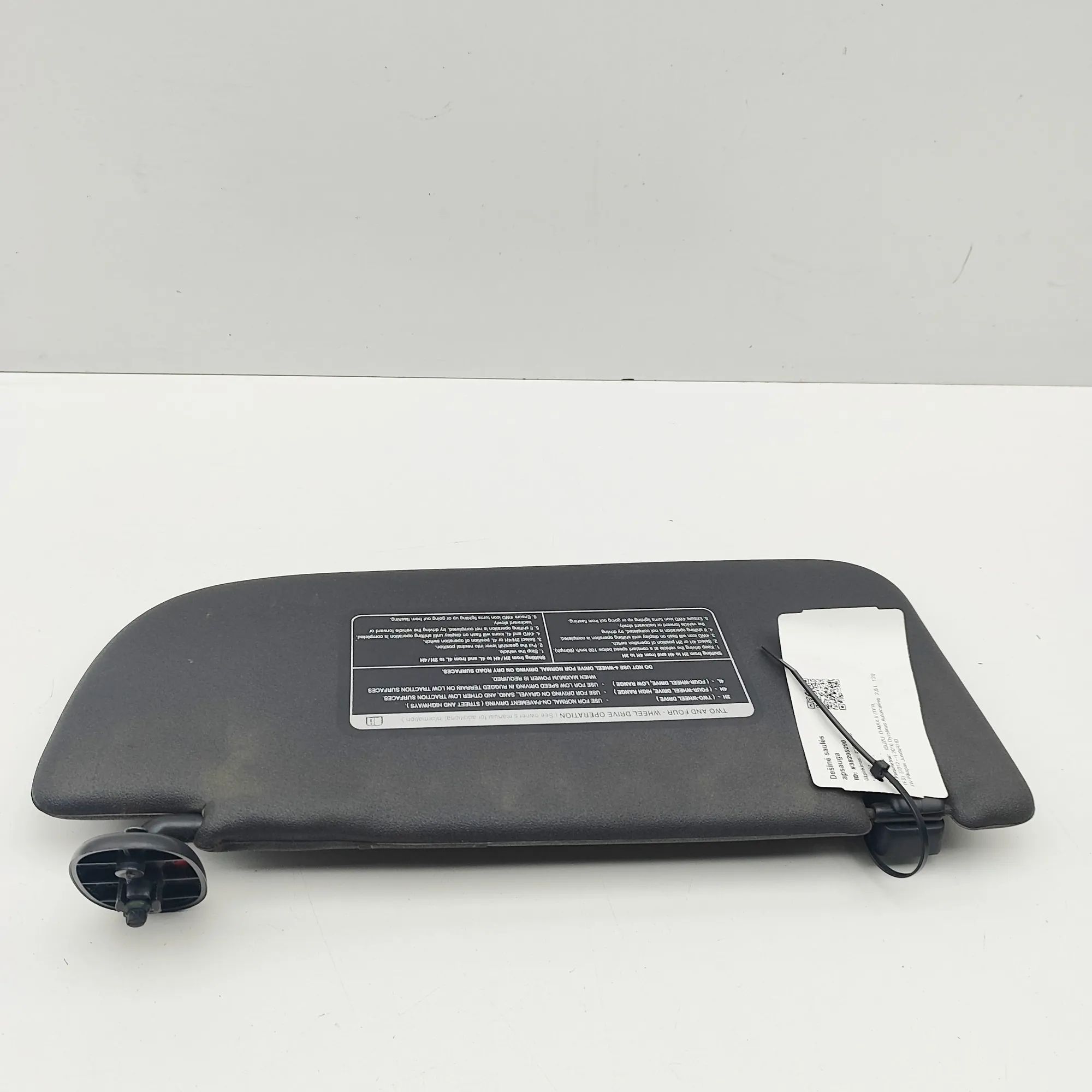 Isuzu D-Max Sun visor — right Sun visor — right — ISUZU D-MAX (II TFR, TFS) (...