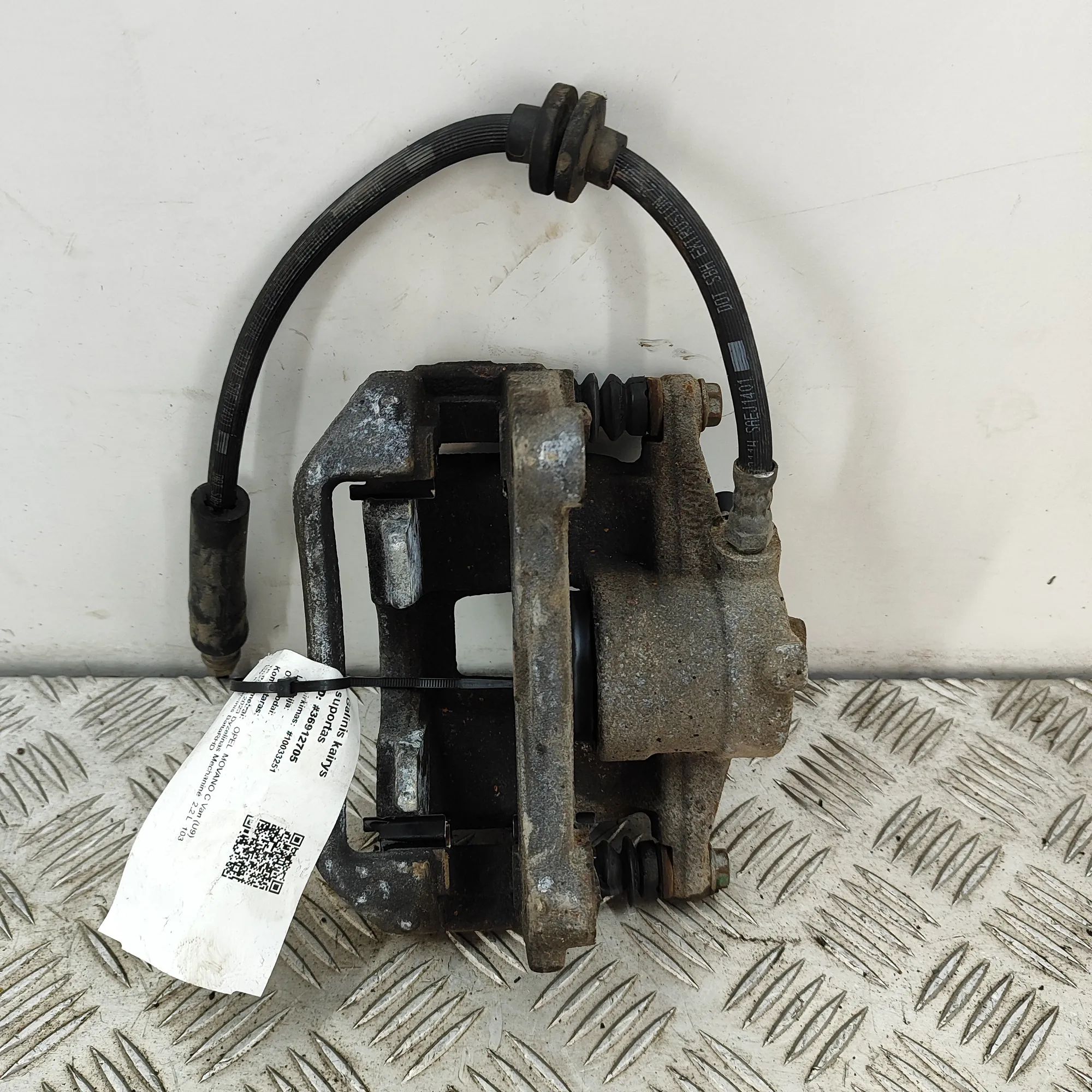 Opel Movano (C) Brake caliper — rear left Brake caliper — rear left — OPEL MOVANO (C Van ...