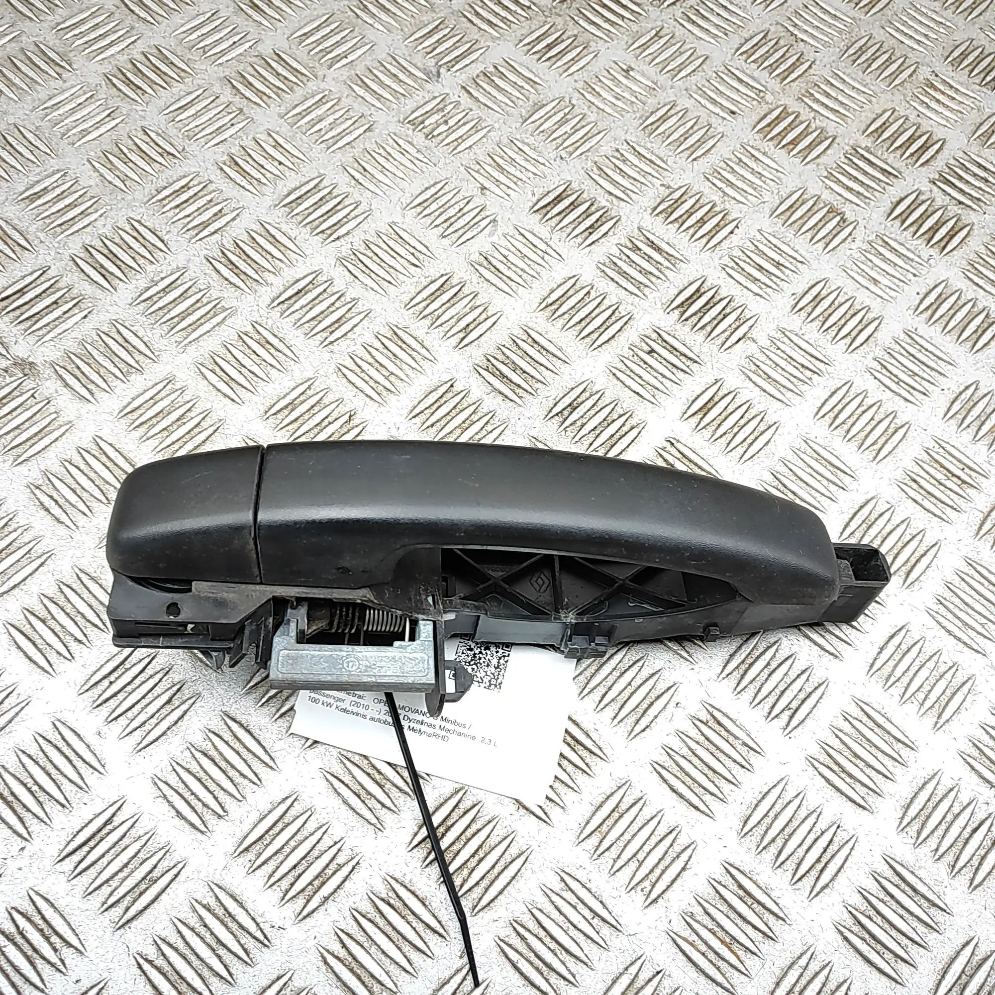 Opel Movano (B) Exterior door handle — front right Exterior door handle — front right — OPEL MOVAN...