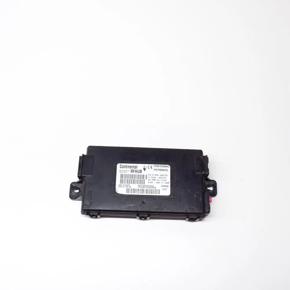 Maserati Ghibli Keyless Control Unit Keyless Control Unit — MASERATI GHIBLI (M157) (...