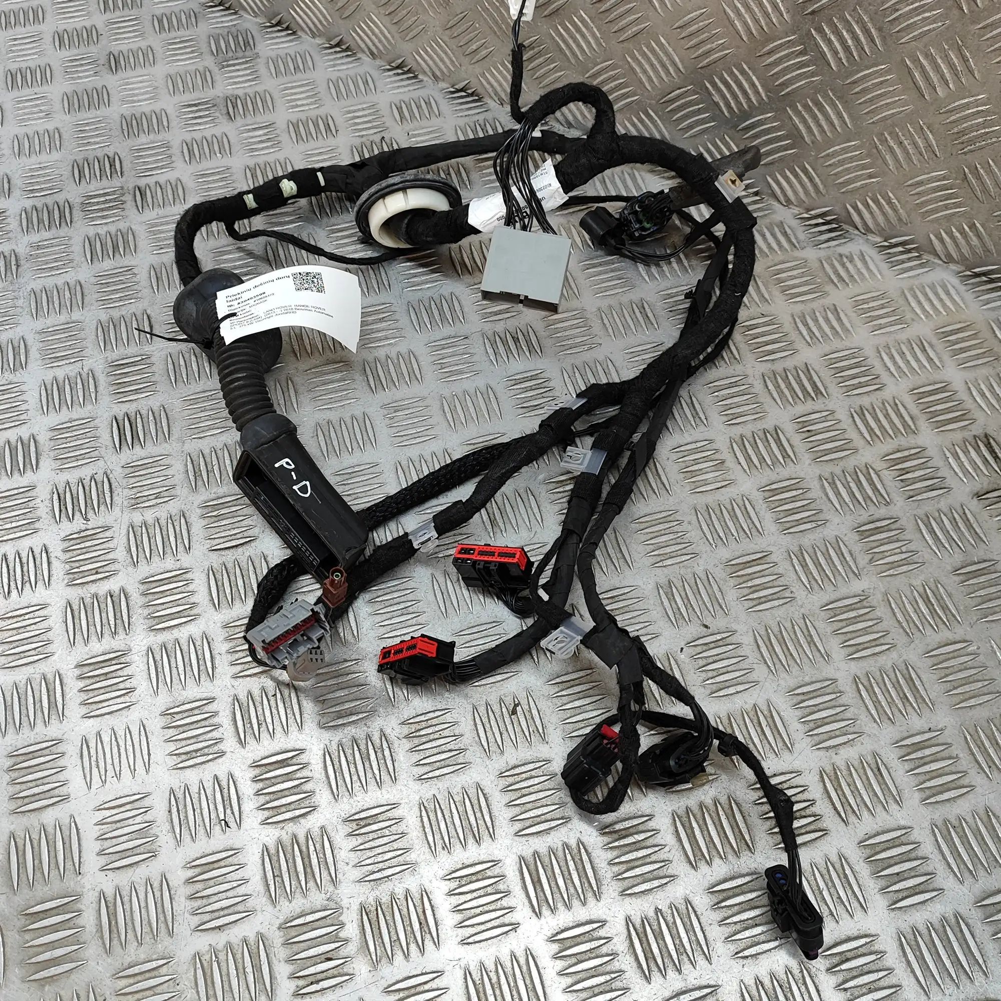 Land Rover Range Rover Sport (L494) Door wiring — front right Door wiring — front right — LAND ROVER RANGE RO...