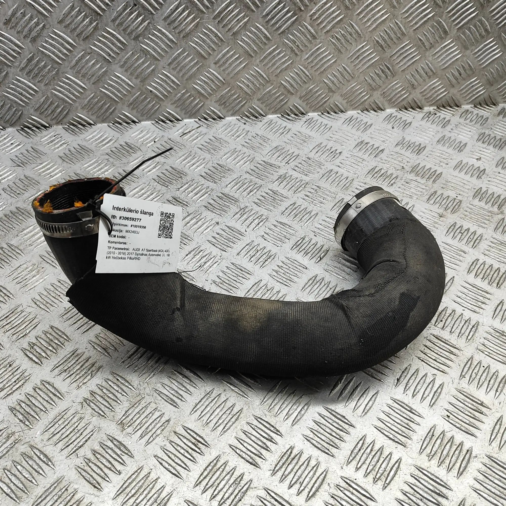 Audi A7 (4G) Intercooler Hose Pipe Intercooler Hose Pipe — AUDI A7 (Sportback 4GA,...