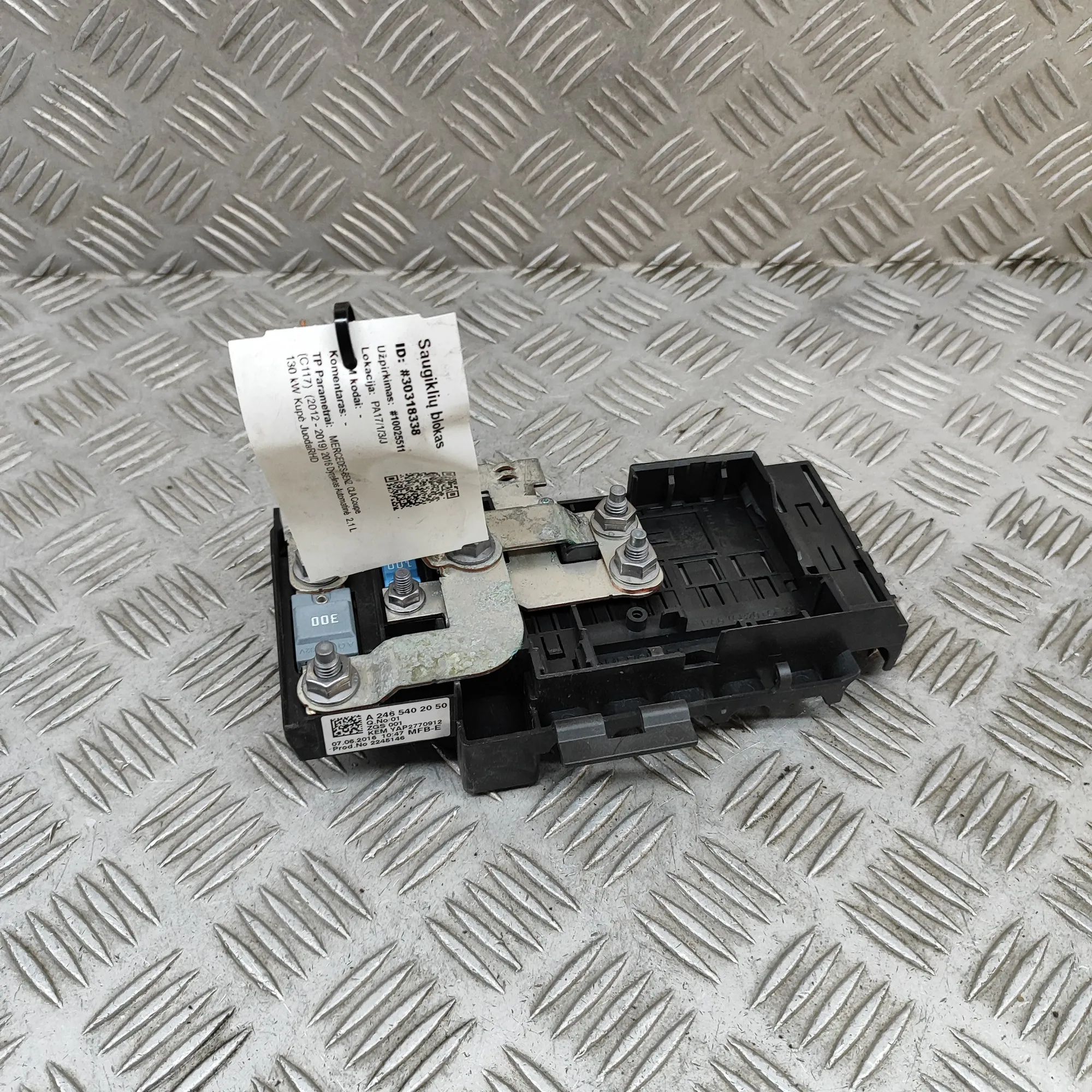 Mercedes-Benz CLA (C117) Fuse Box Module