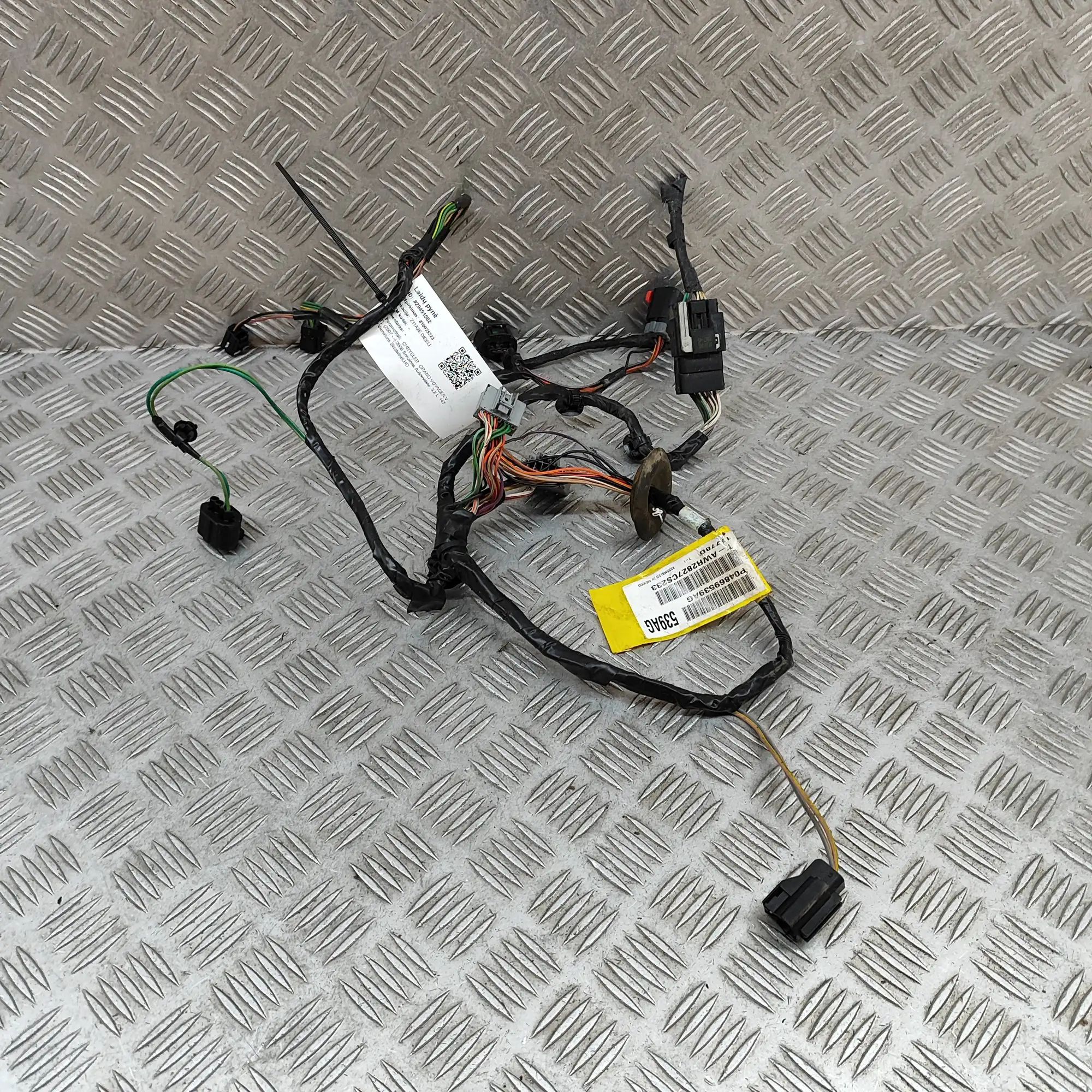 Chrysler Grand Voyager / Town & Country Door wiring — rear left Door wiring — rear left — CHRYSLER GRAND (VOYAG...