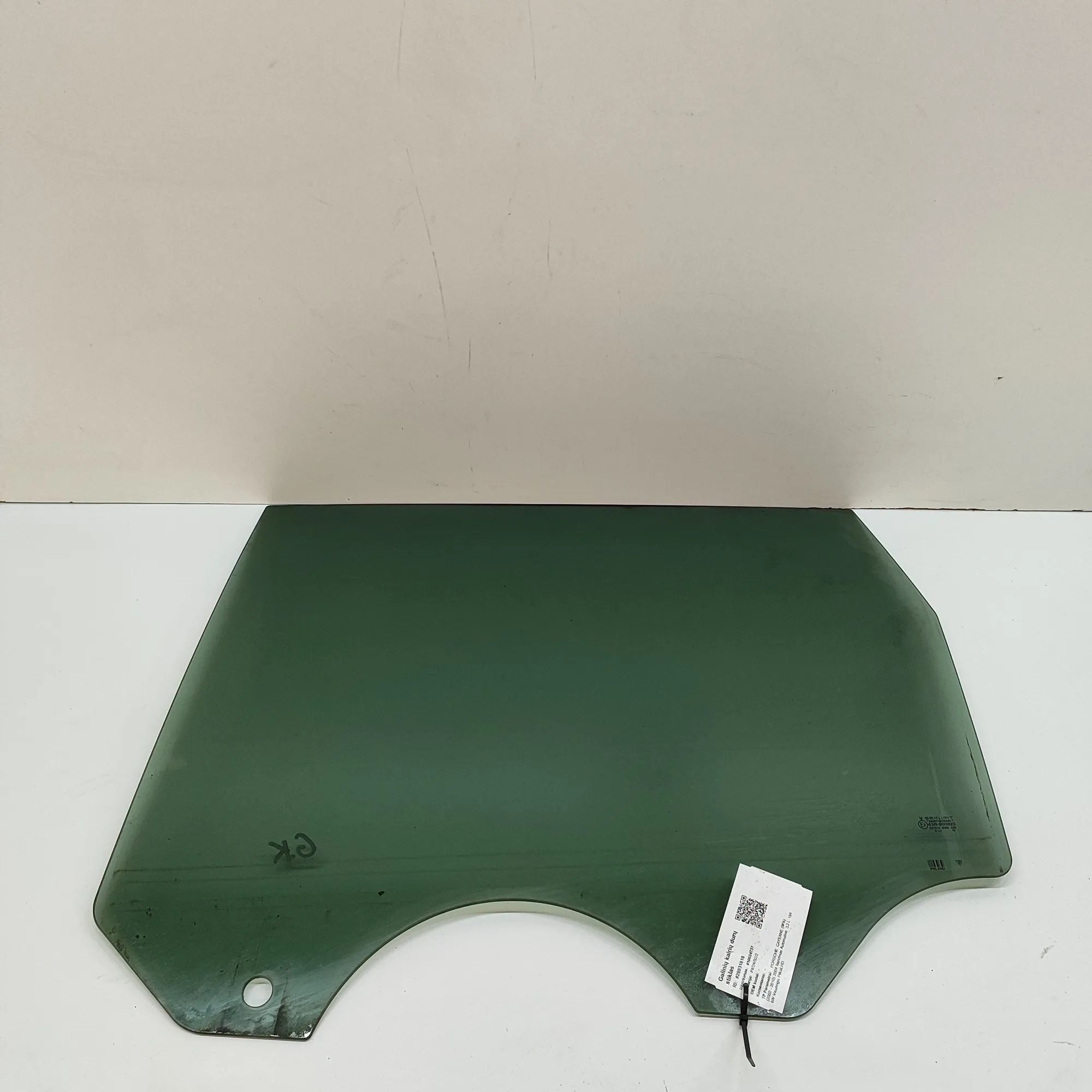 Porsche Cayenne Rear Left Door Window Rear Left Door Window — PORSCHE CAYENNE (9PA) (...