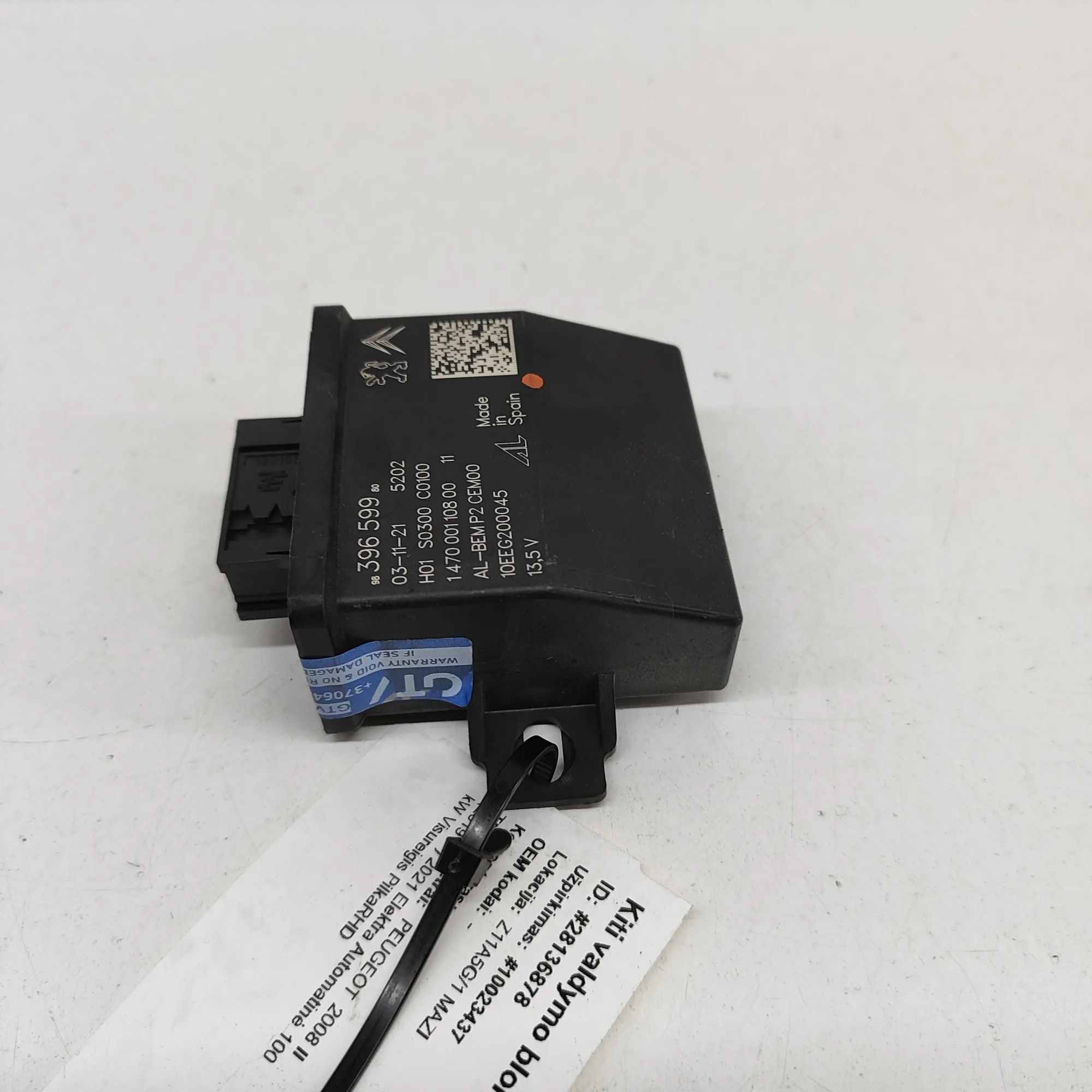 Peugeot 2008 Esitulede juhtplokk Headlight control unit — PEUGEOT 2008 (II) (201...