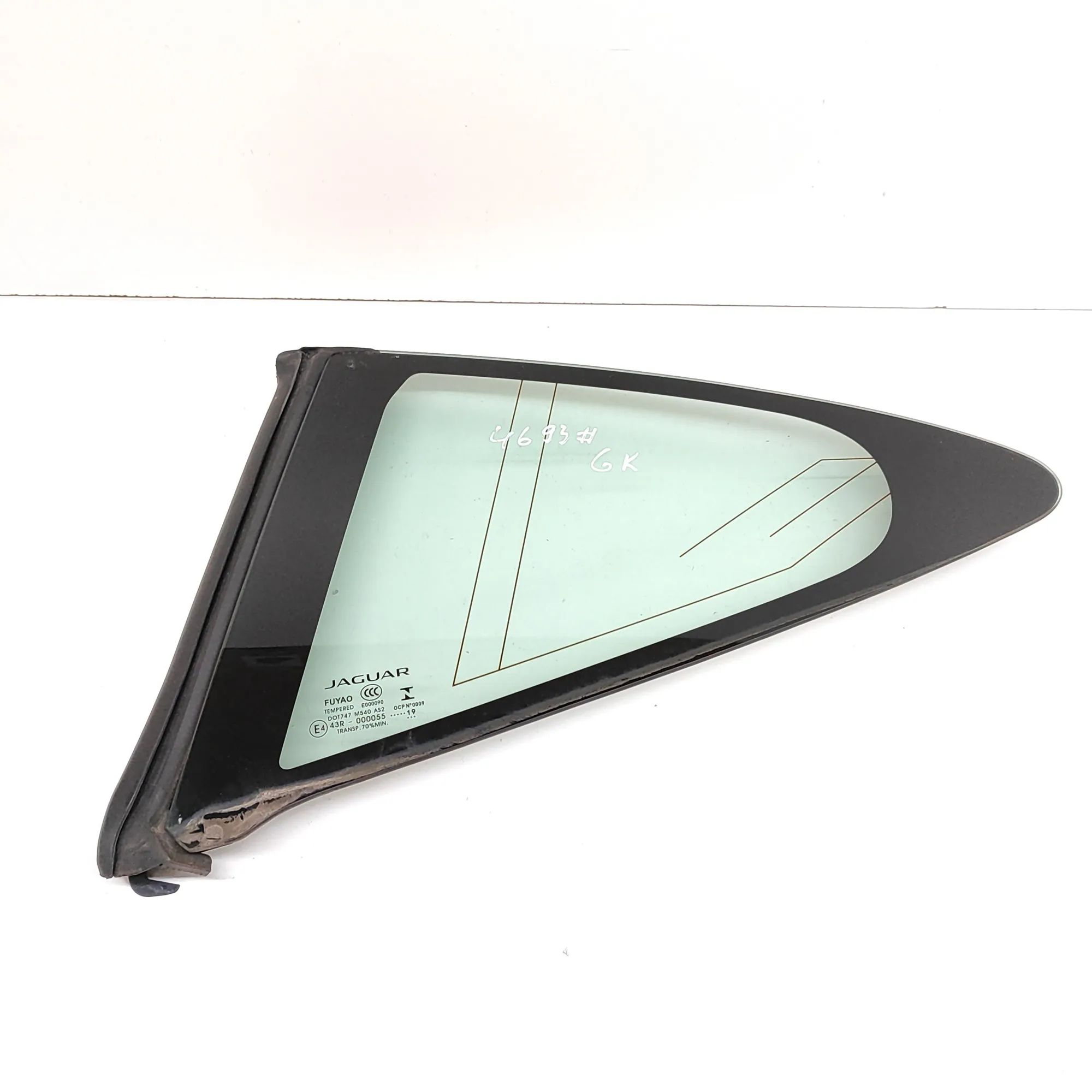 Jaguar F-Type Rear Left Quarter Window Rear Left Quarter Window — JAGUAR F-TYPE (Coupe...