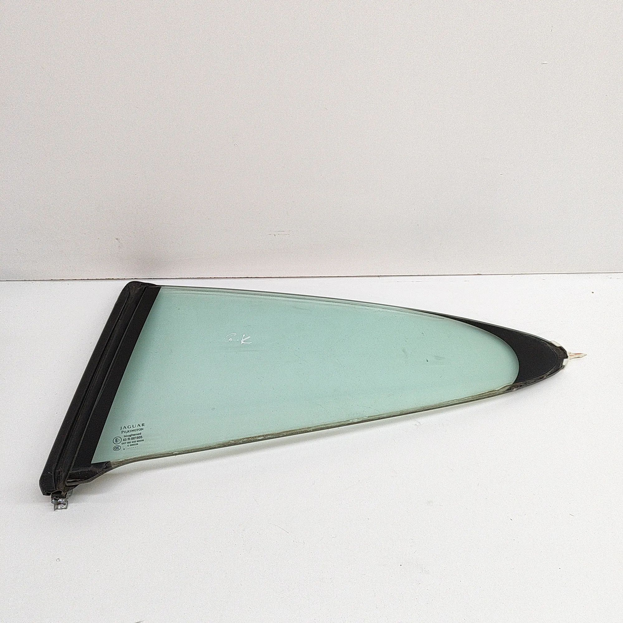 Jaguar XK Rear Left Quarter Window Rear Left Quarter Window — JAGUAR XK (Coupe X15...