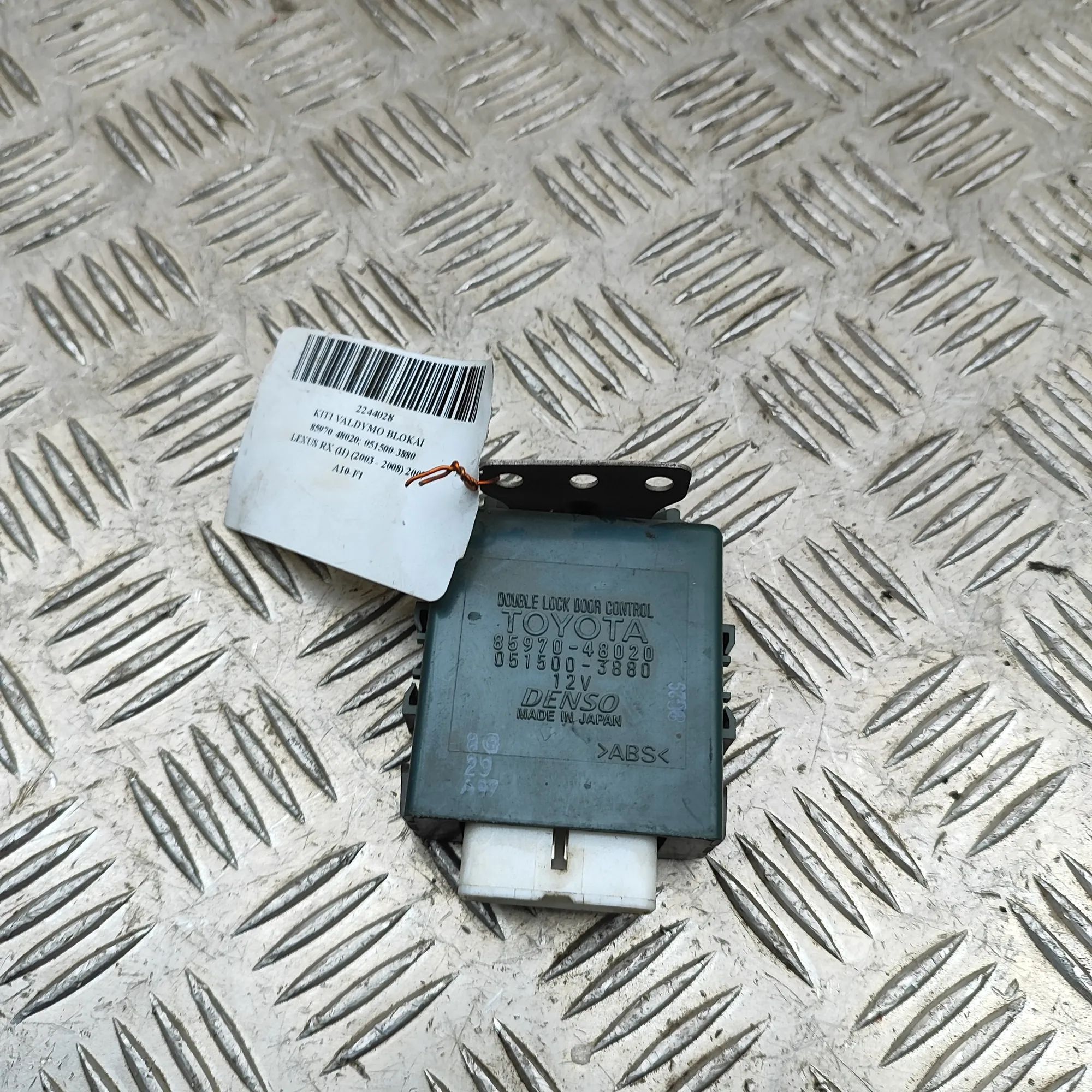 Lexus RX Other Control Units Other Control Units — LEXUS RX (_U3_) (2003-200...