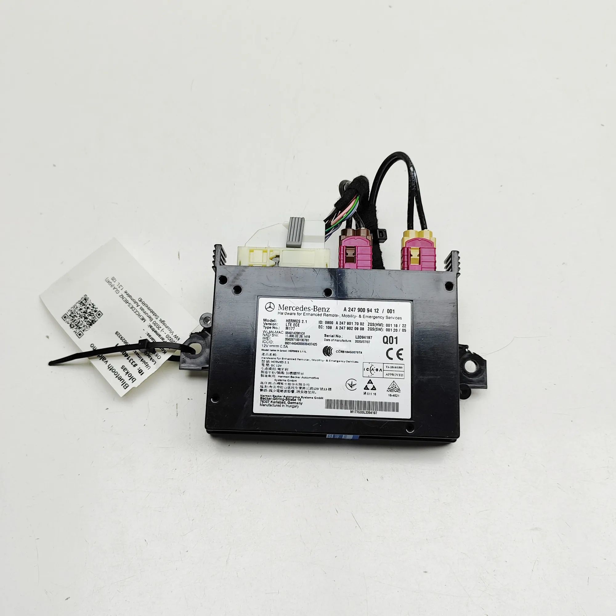 Mercedes-Benz GLA (X156) Bluetooth Control Unit Bluetooth control unit — MERCEDES BENZ GLA (H24...