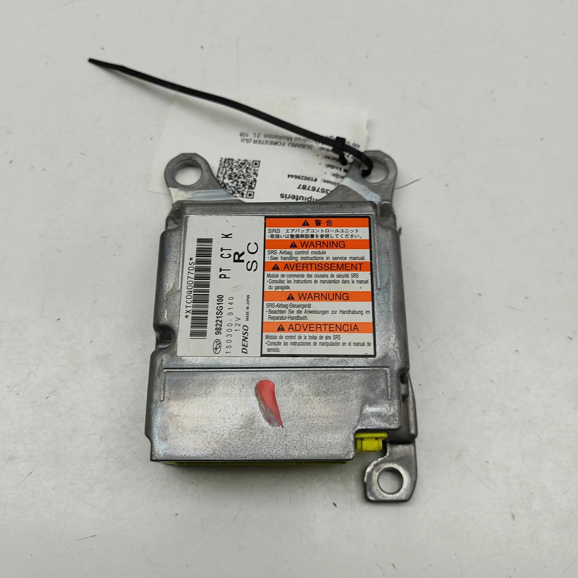 Subaru Forester SRS Control Unit SRS Control Unit — SUBARU FORESTER (SJ) (2012-....